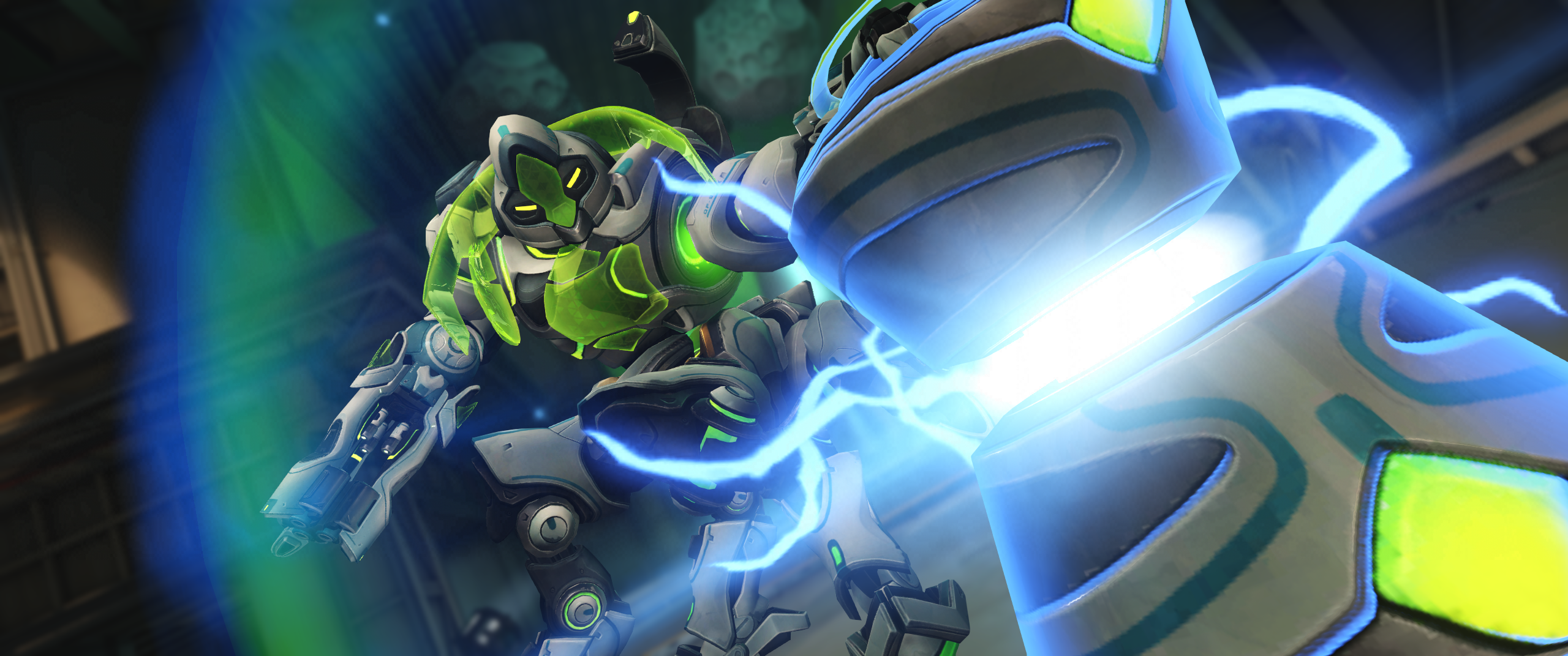 Orisa from Overwatch HD Wallpaper