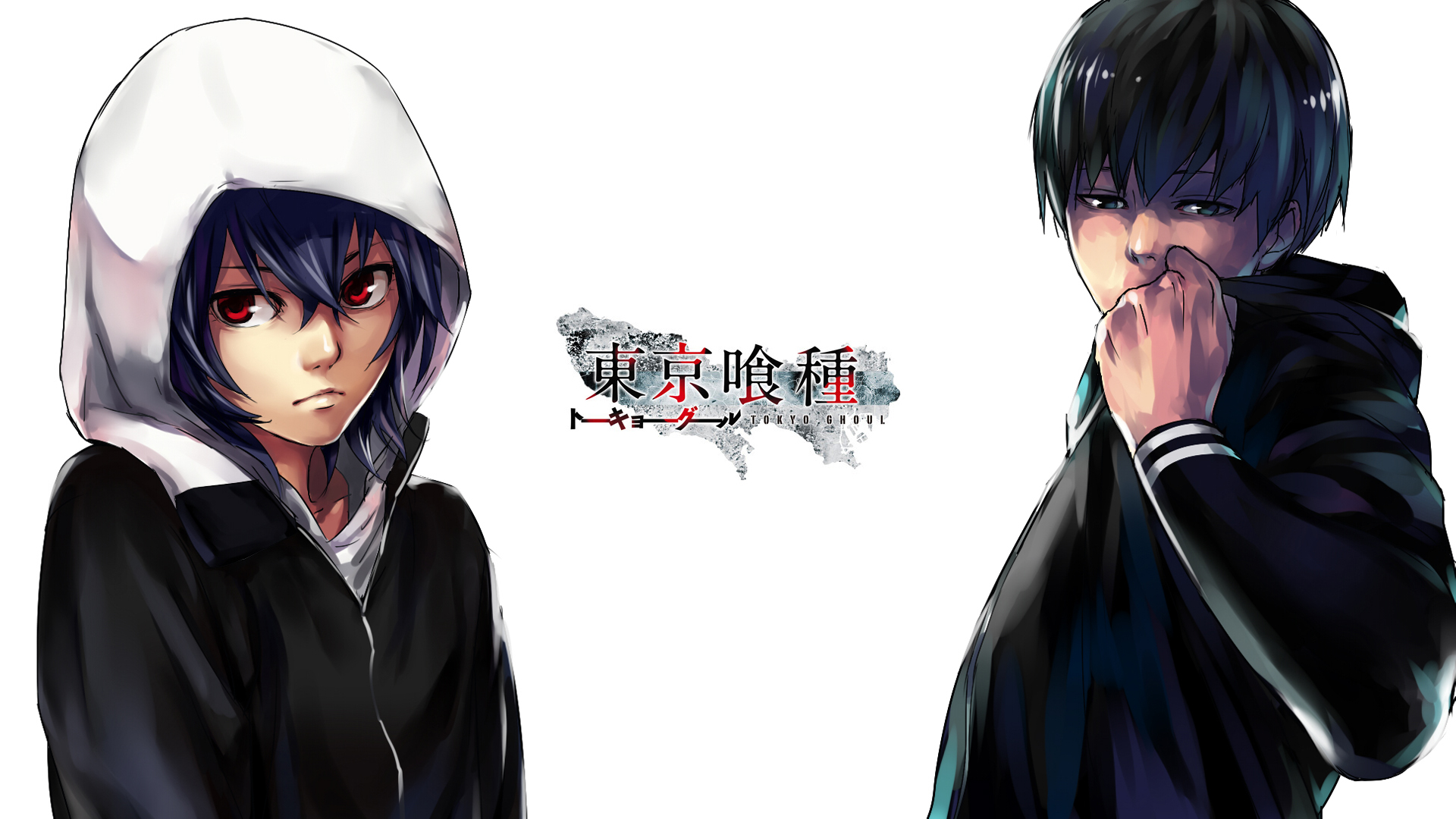 Ayato Kirishima and Touka Kirishima from Tokyo Ghoul HD Wallpaper