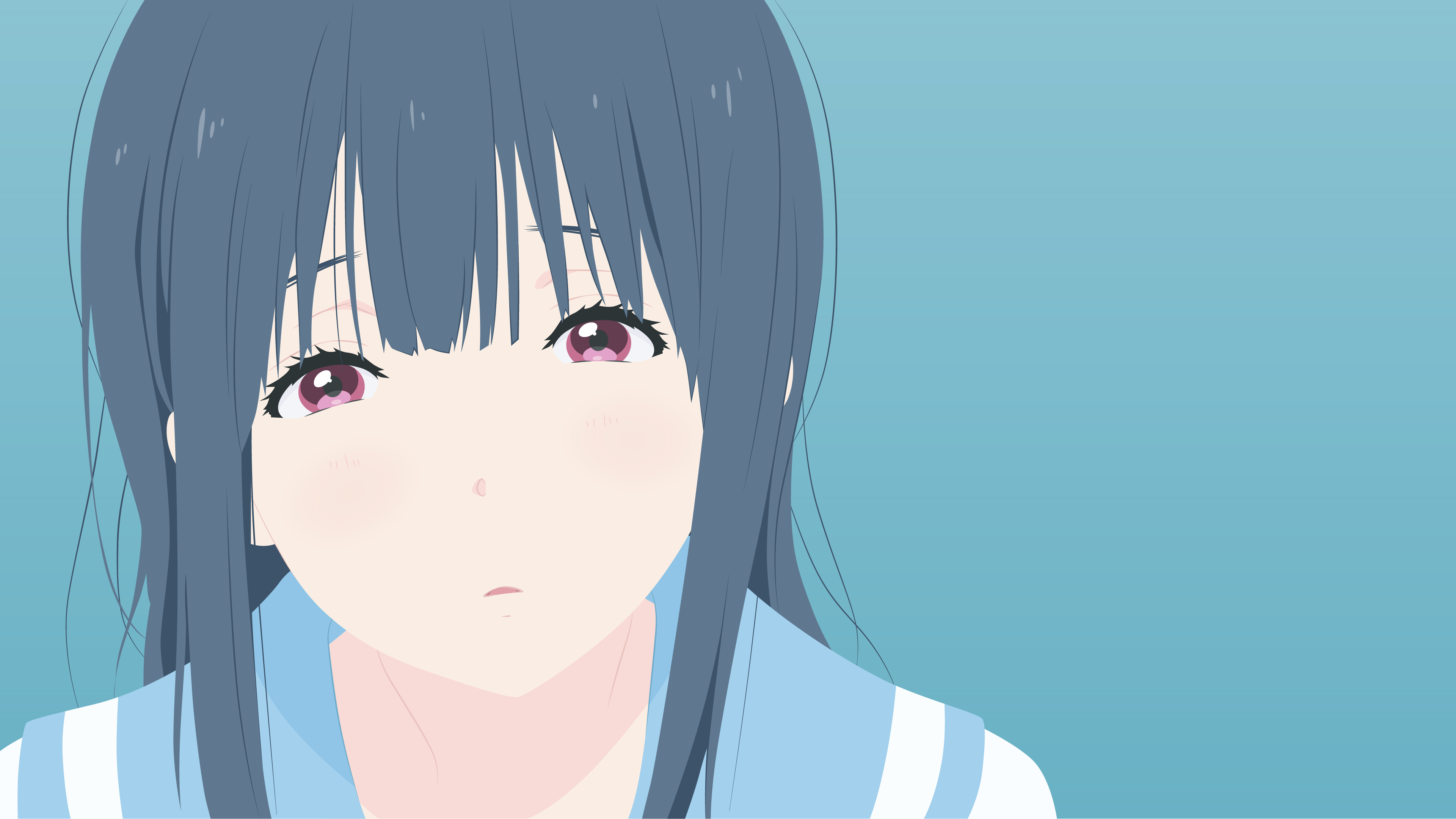 Mizore Yoroizuka from Liz and the Blue Bird HD Wallpaper