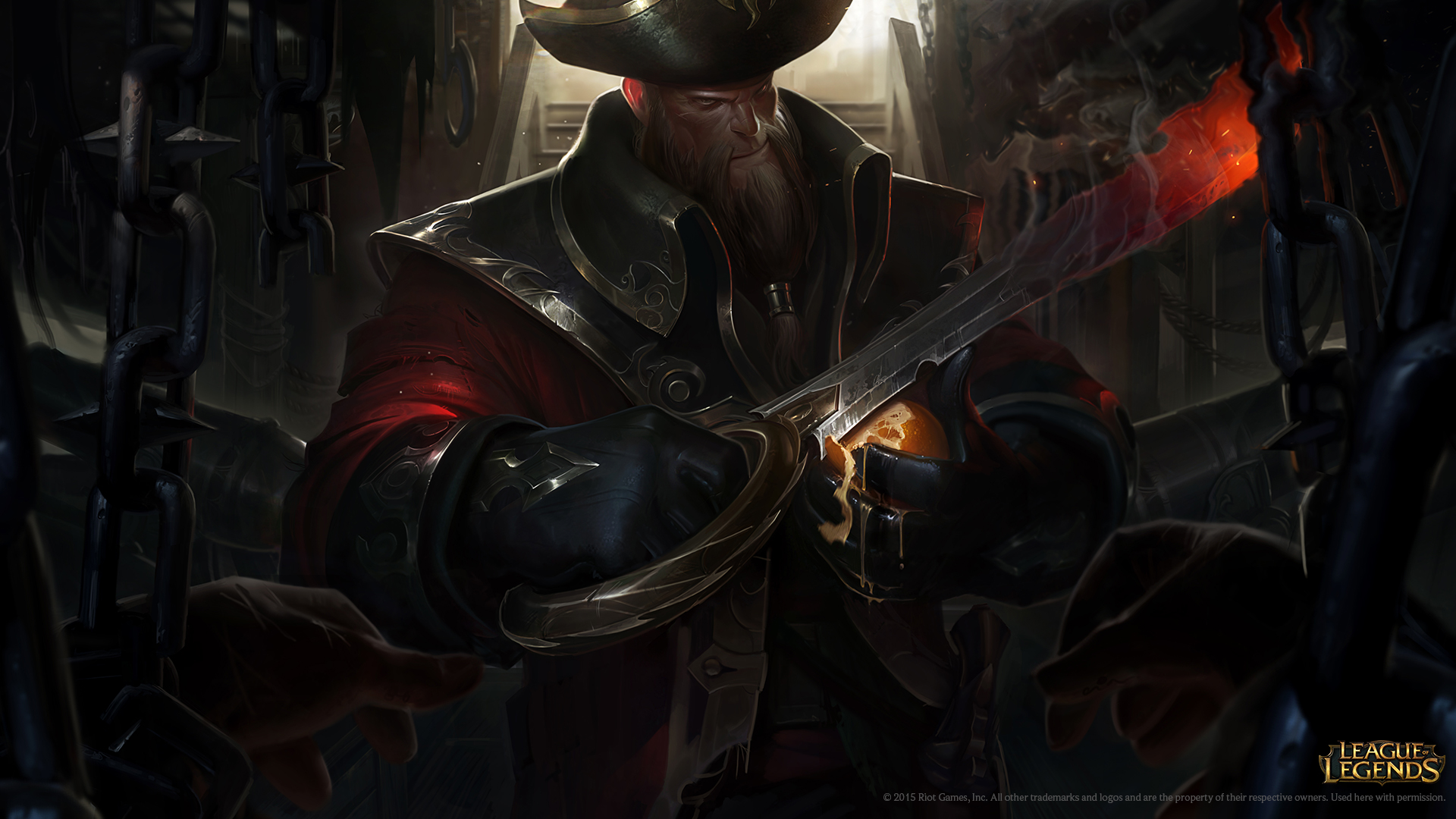 Gangplank from League of Legends HD Wallpaper