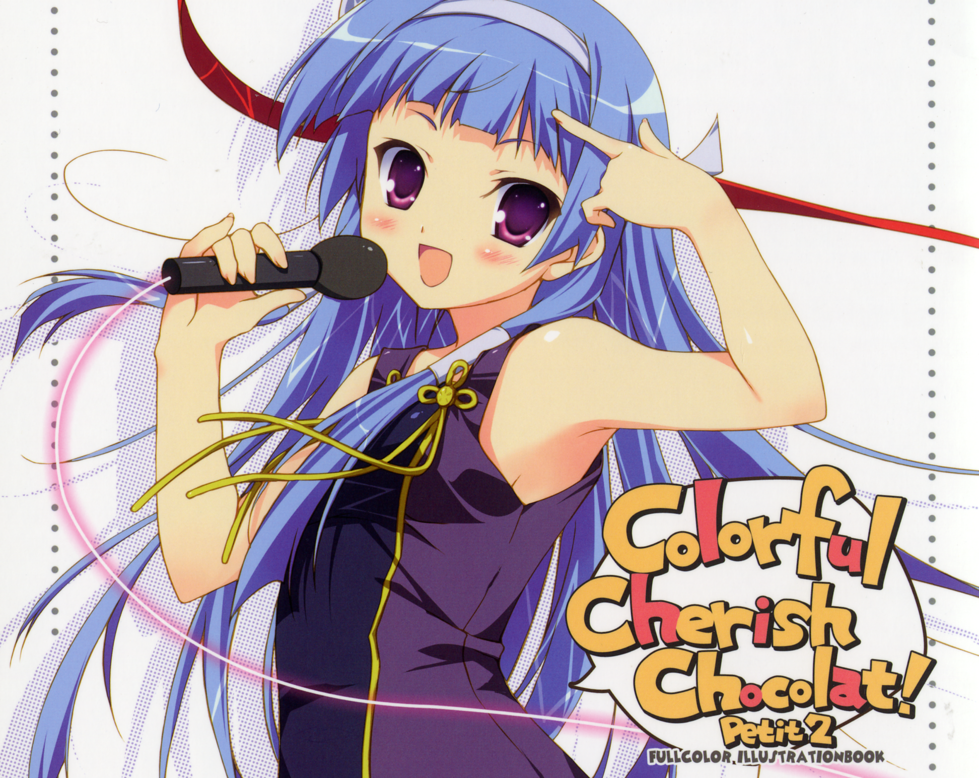 Colorful Cherish Chocolate! Petit 2 Illustration Book HD Wallpaper