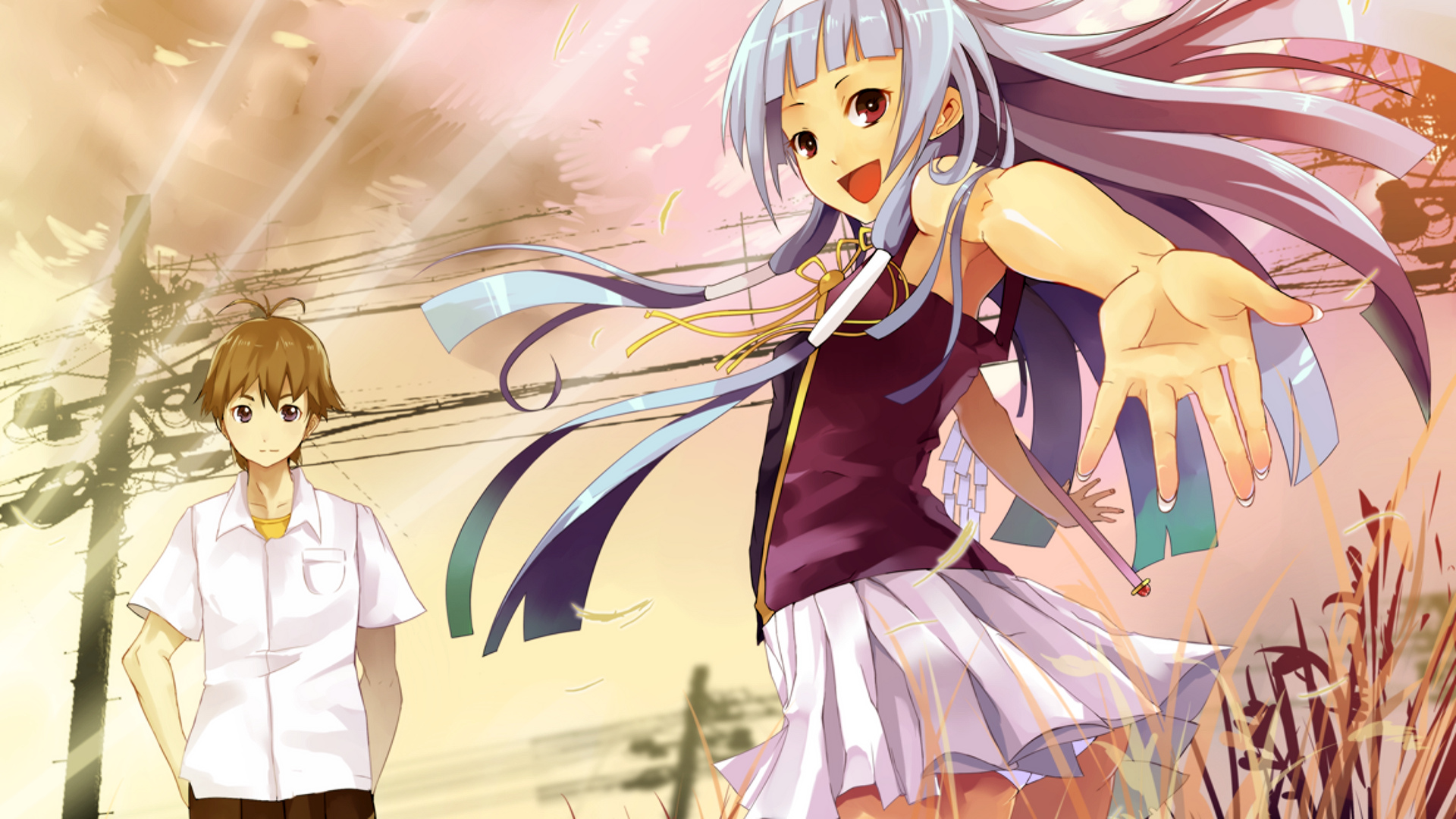 Nagi from Kannagi HD Wallpaper