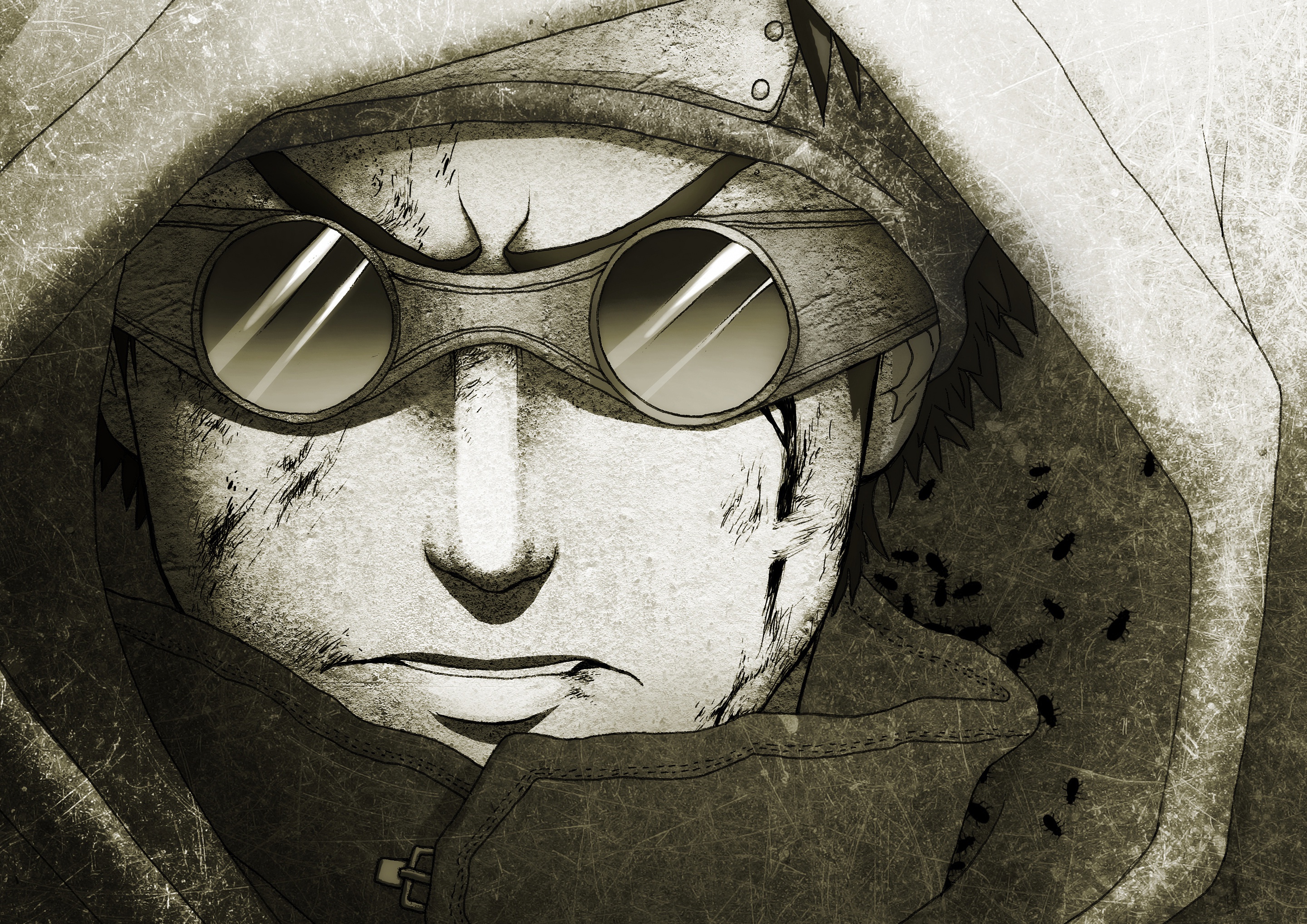 Shino Aburame from Naruto HD Wallpaper