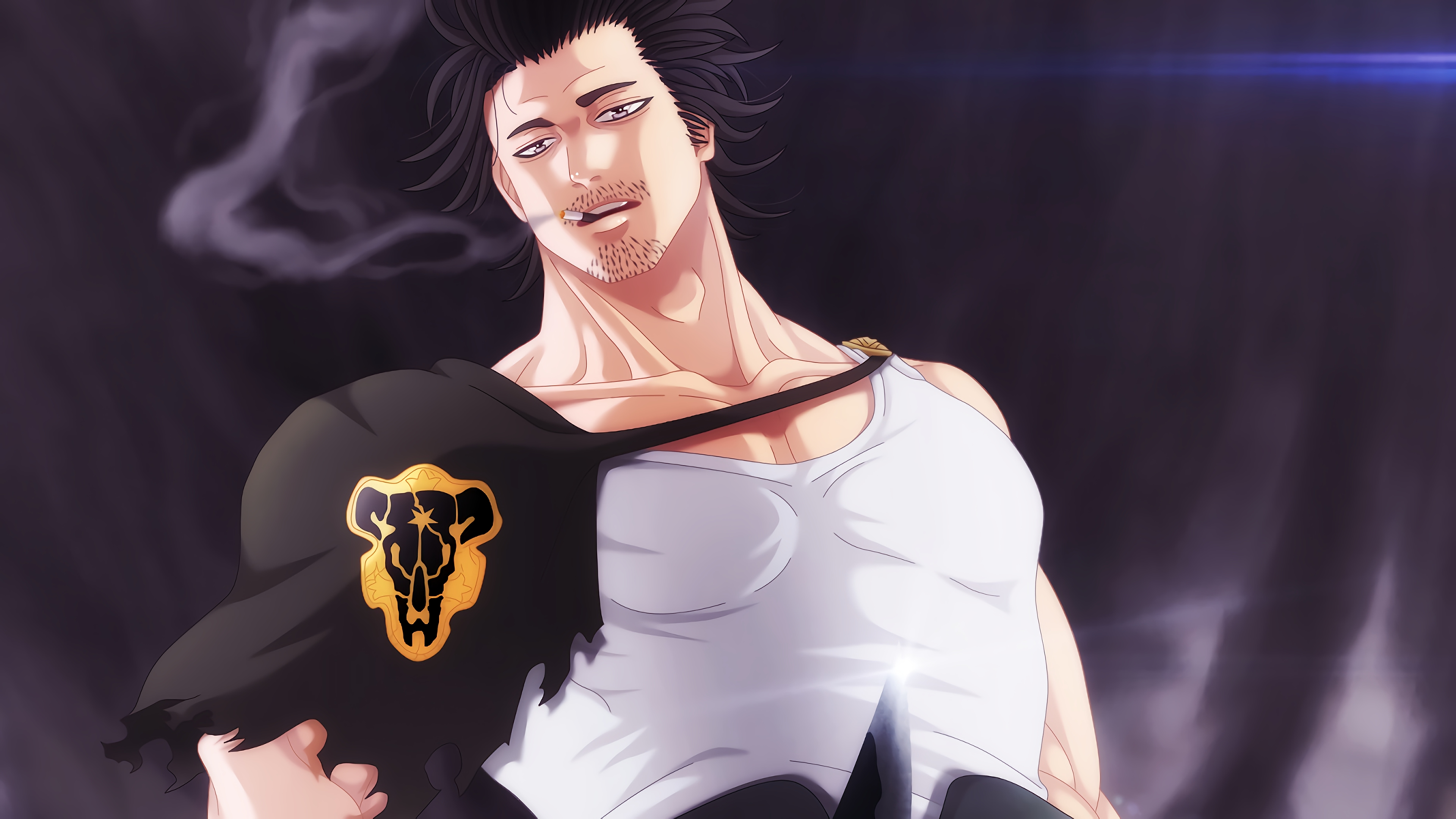 Yami Sukehiro from Black Clover HD Wallpaper
