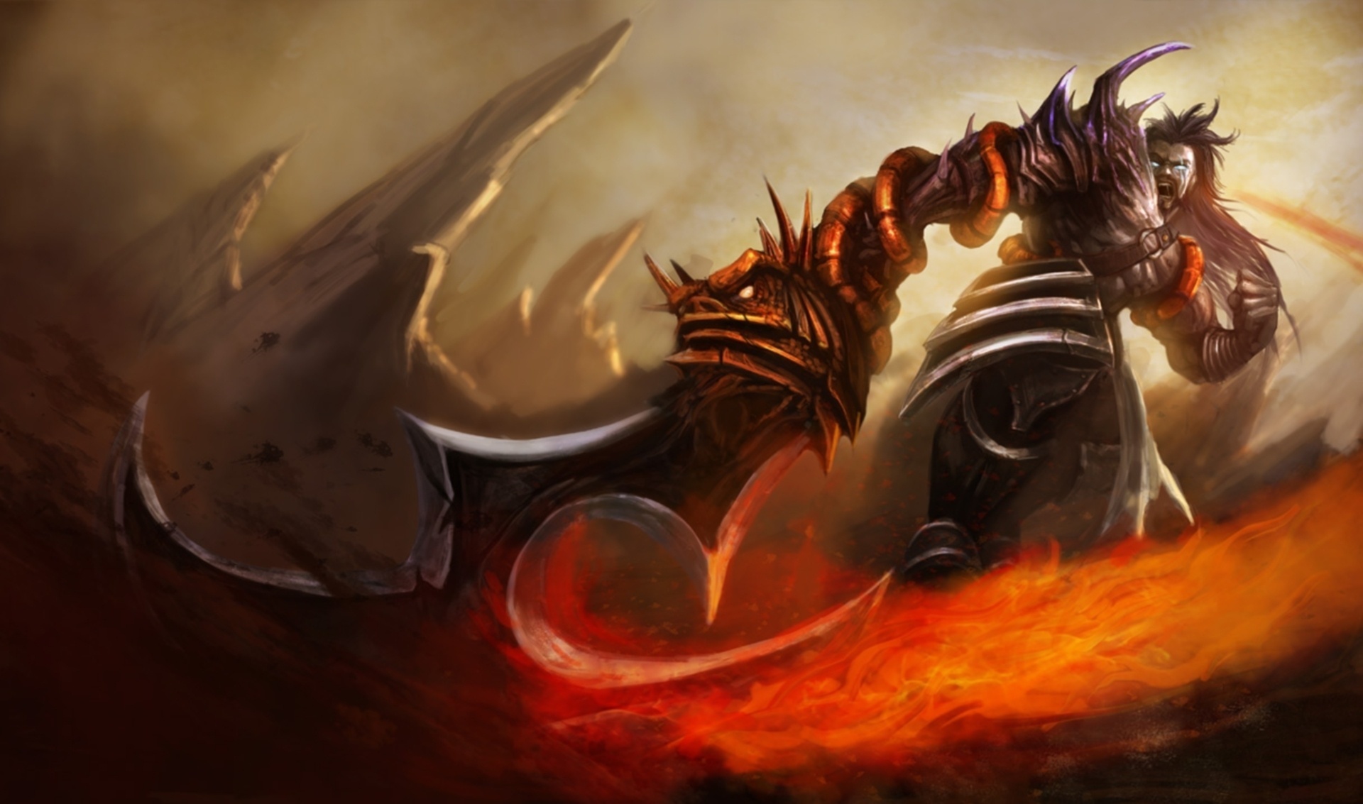 Tryndamere from League of Legends HD Wallpaper