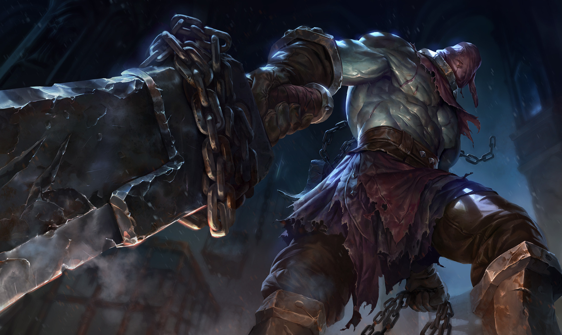 Tryndamere from League of Legends HD Wallpaper