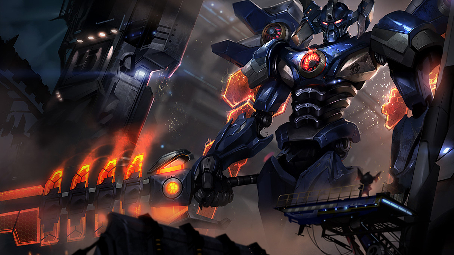 Aatrox from League of Legends HD Wallpaper