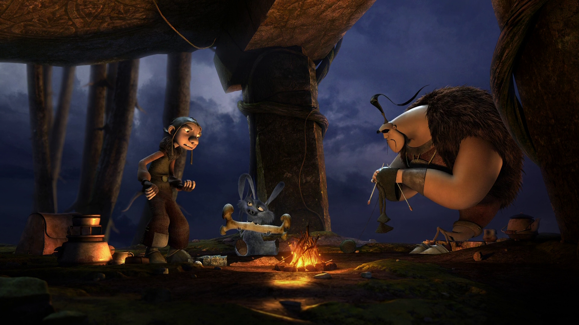 Gwizdo and Lian-Chu from Dragon Hunters HD Wallpaper