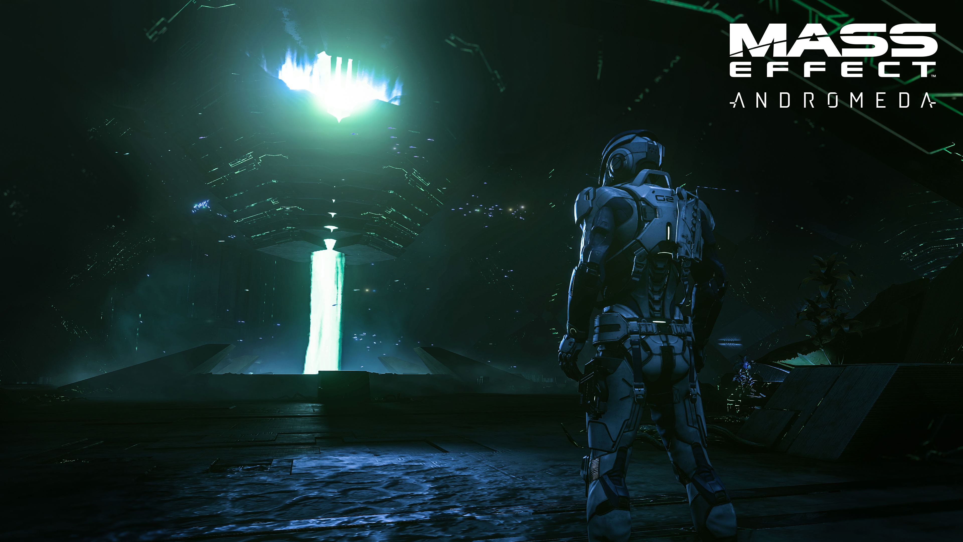 Scott Ryder from Mass Effect: Andromeda HD Wallpaper