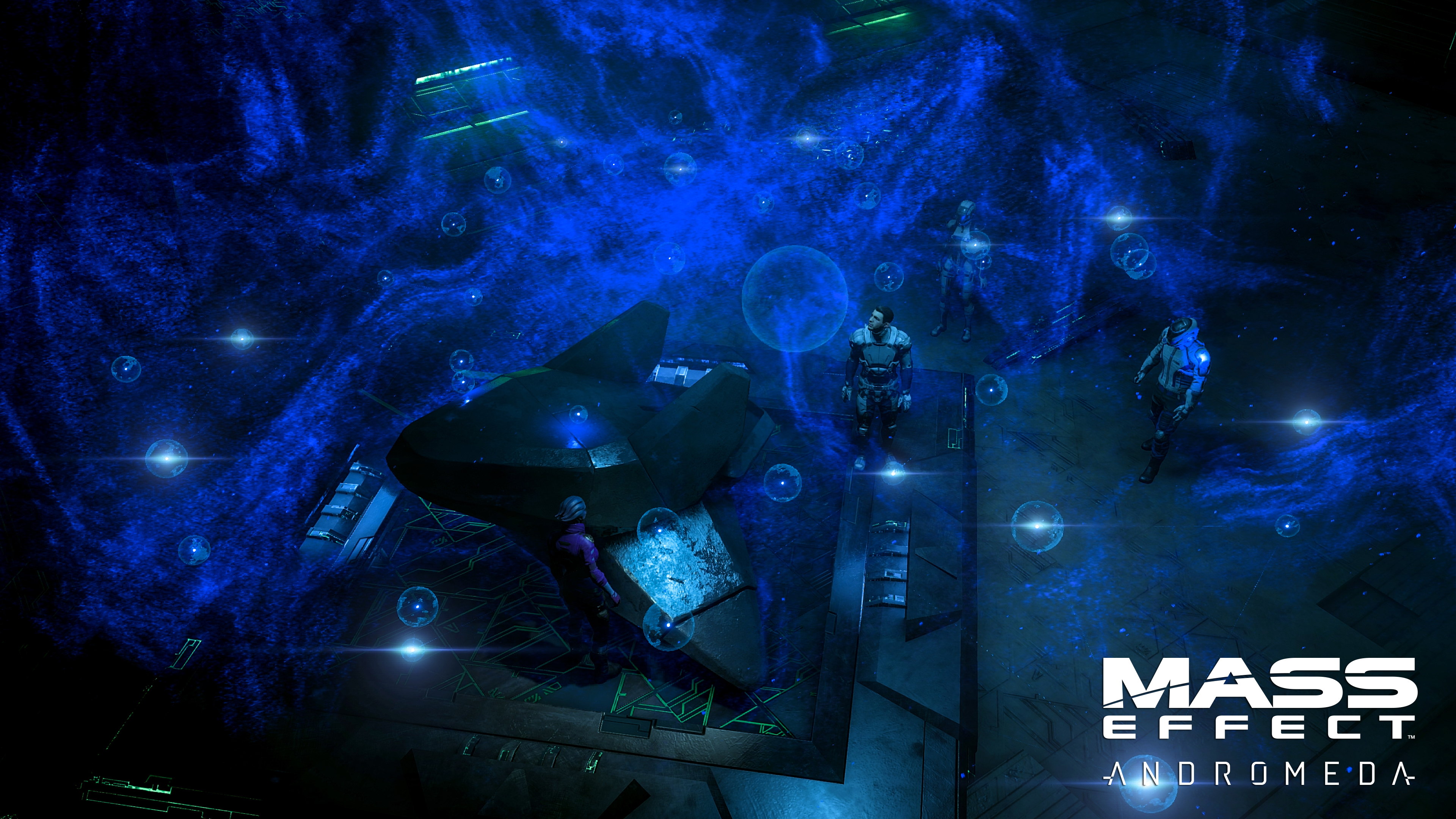 Scott Ryder from Mass Effect: Andromeda HD Wallpaper
