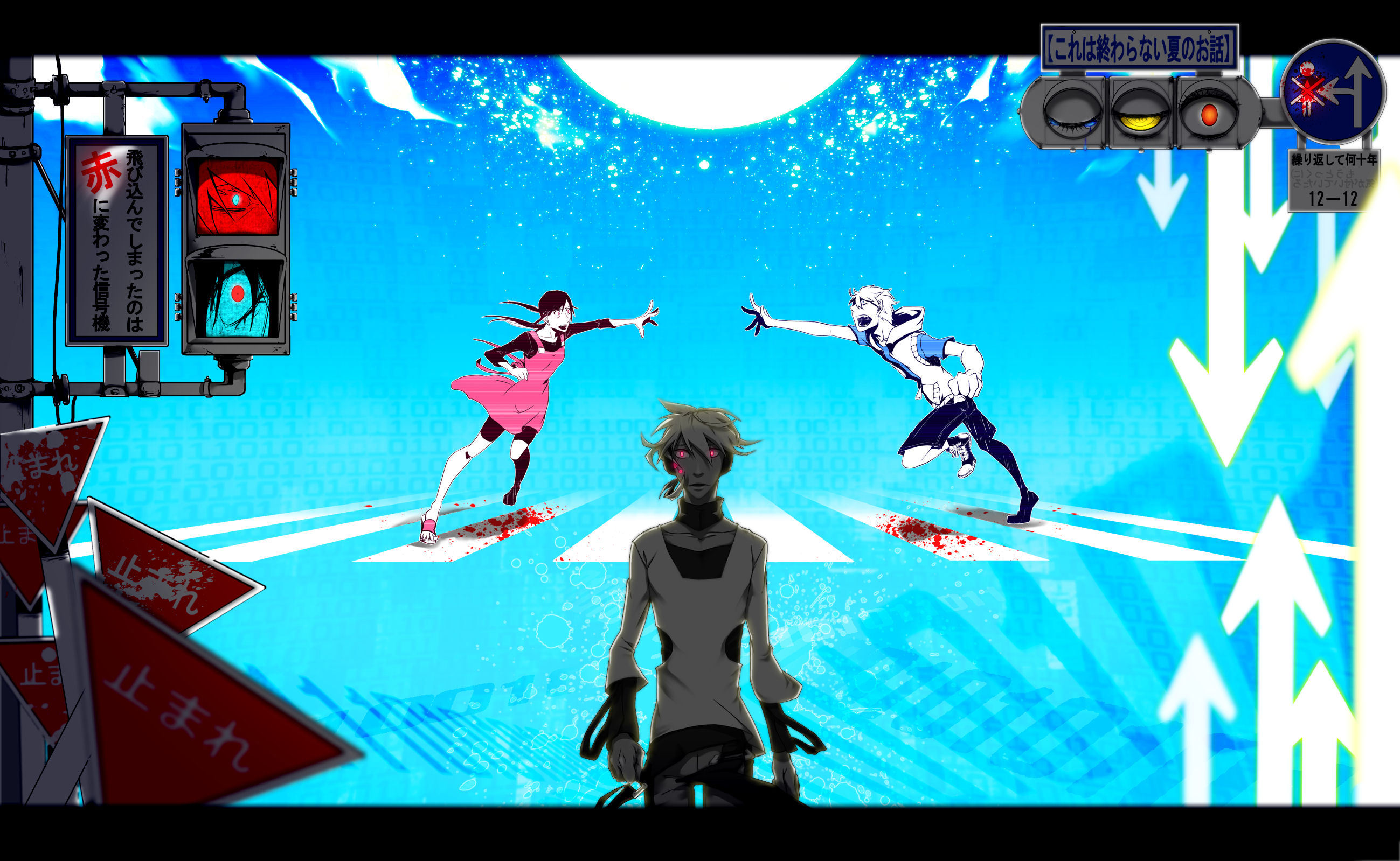 Hibiya Amamiya from Kagerou Project HD Wallpaper
