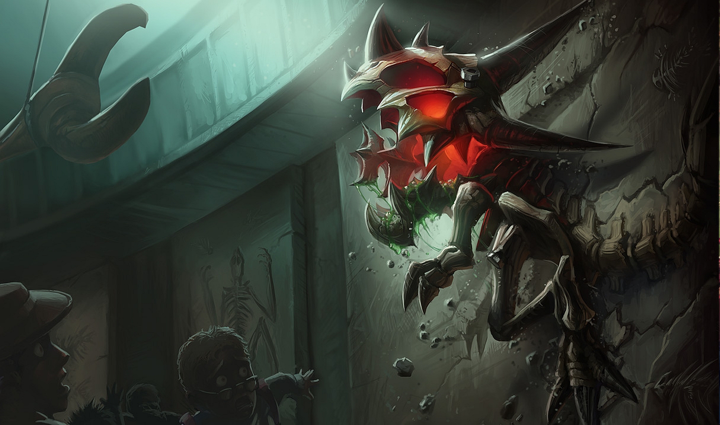 Kog'Maw from League of Legends HD Wallpaper
