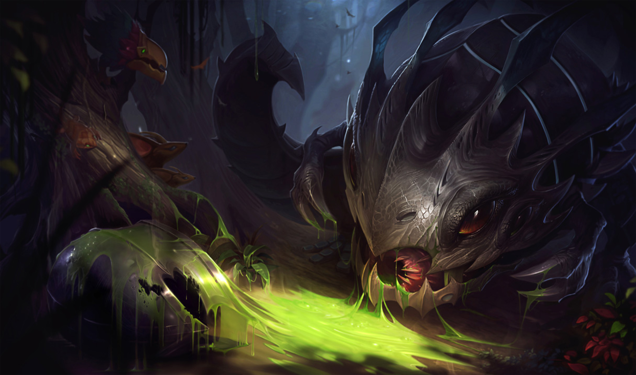 Kog'Maw from League of Legends HD Wallpaper