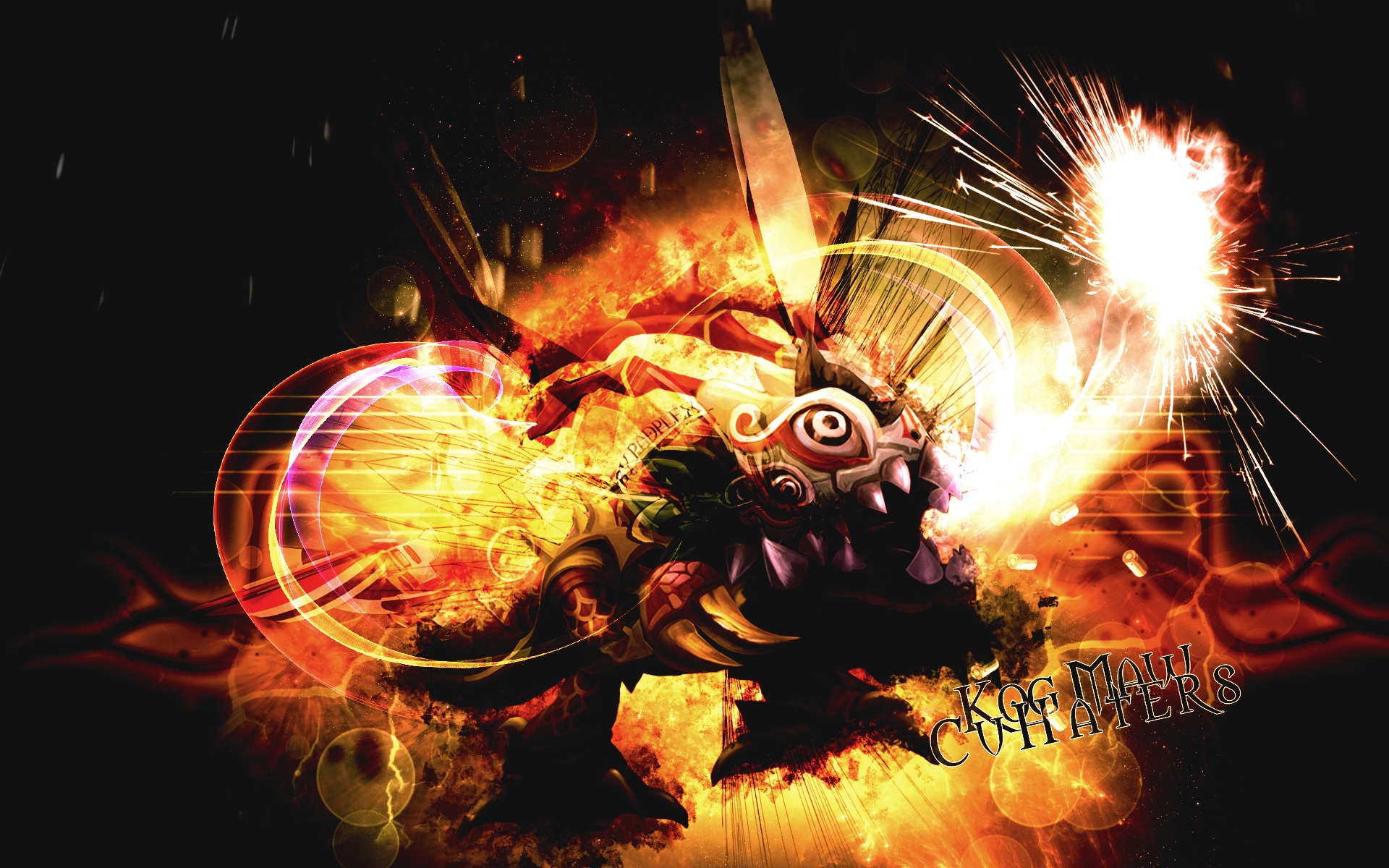 Kog'Maw from League of Legends HD Wallpaper