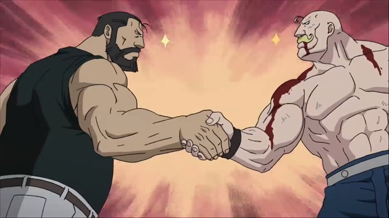 Alex Louis Armstrong from Fullmetal Alchemist HD Wallpaper