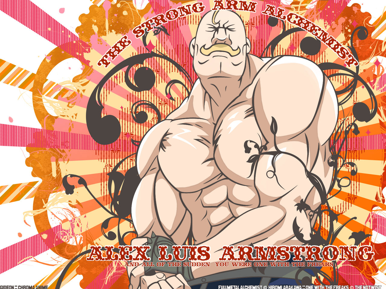 Alex Louis Armstrong from Fullmetal Alchemist HD Wallpaper