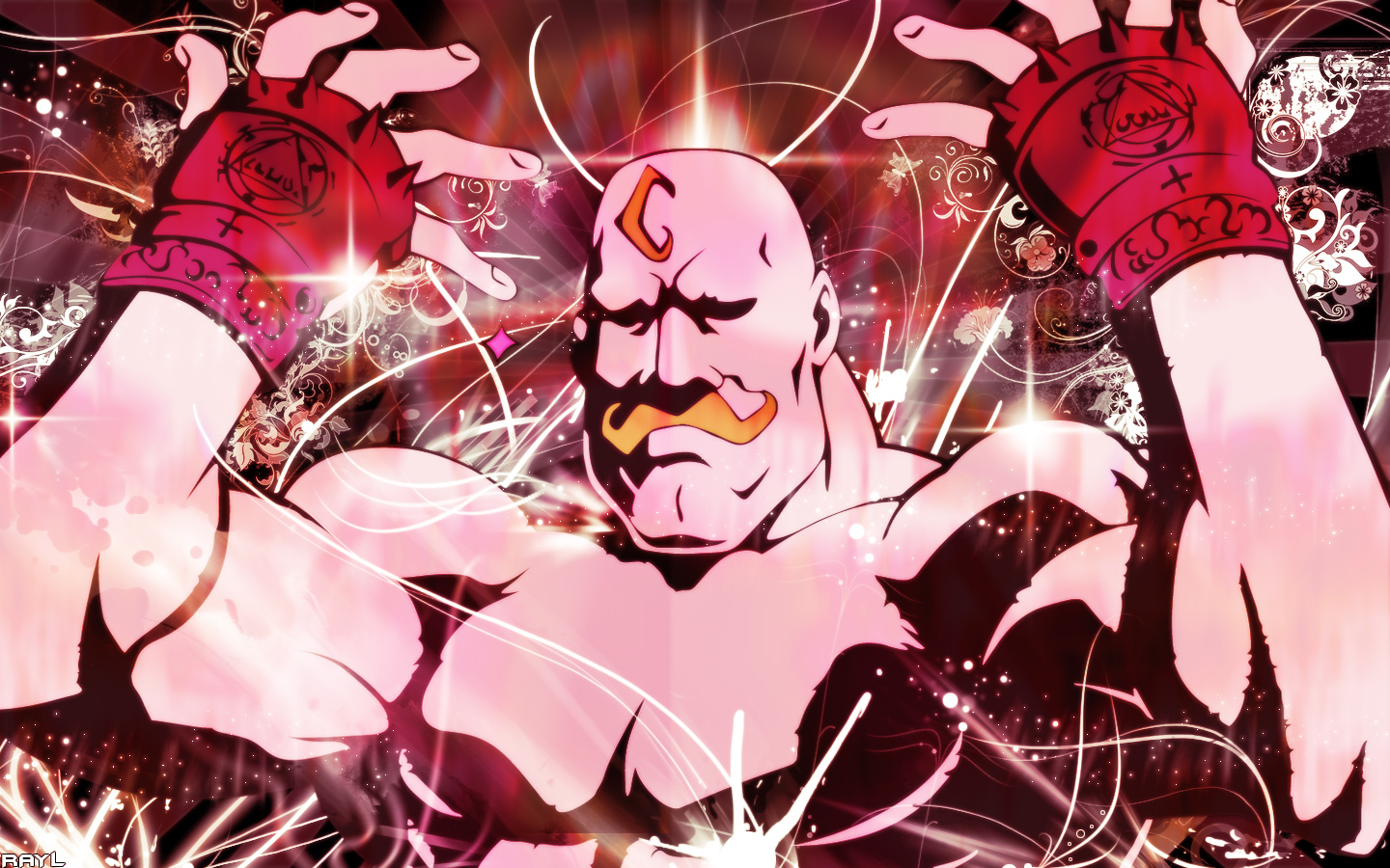Alex Louis Armstrong from Fullmetal Alchemist HD Wallpaper