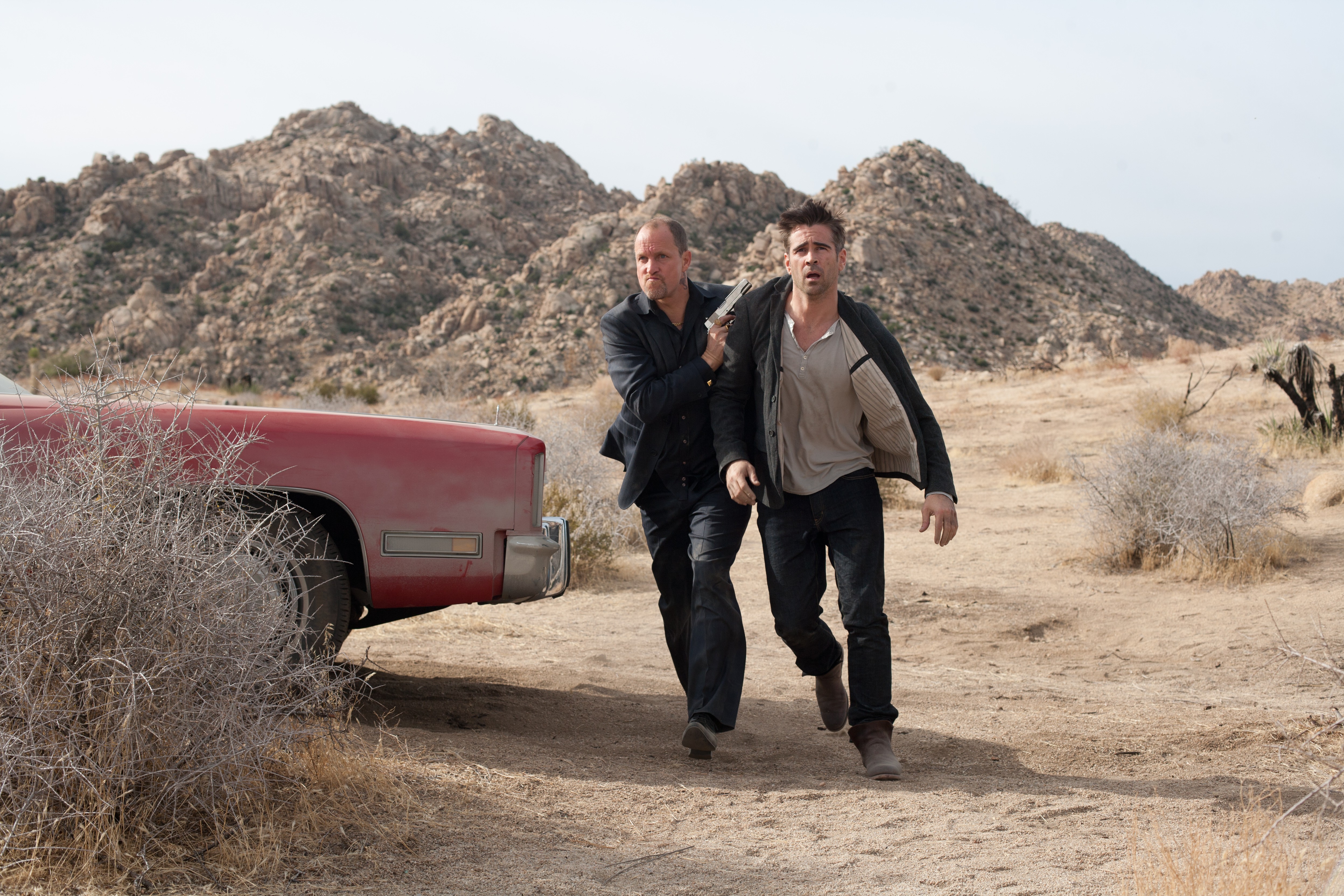 Marty from Seven Psychopaths in desert HD Wallpaper