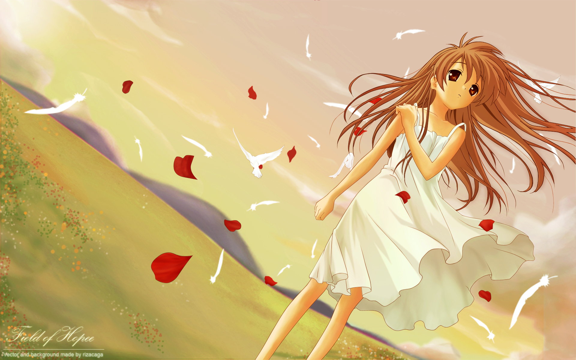 Girl from the Illusionary World HD Wallpaper