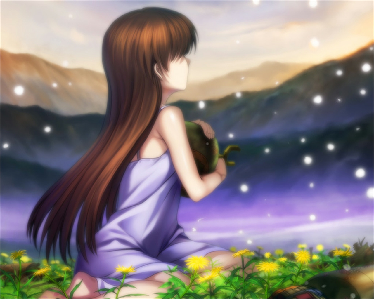 Girl from the Illusionary World HD Wallpaper