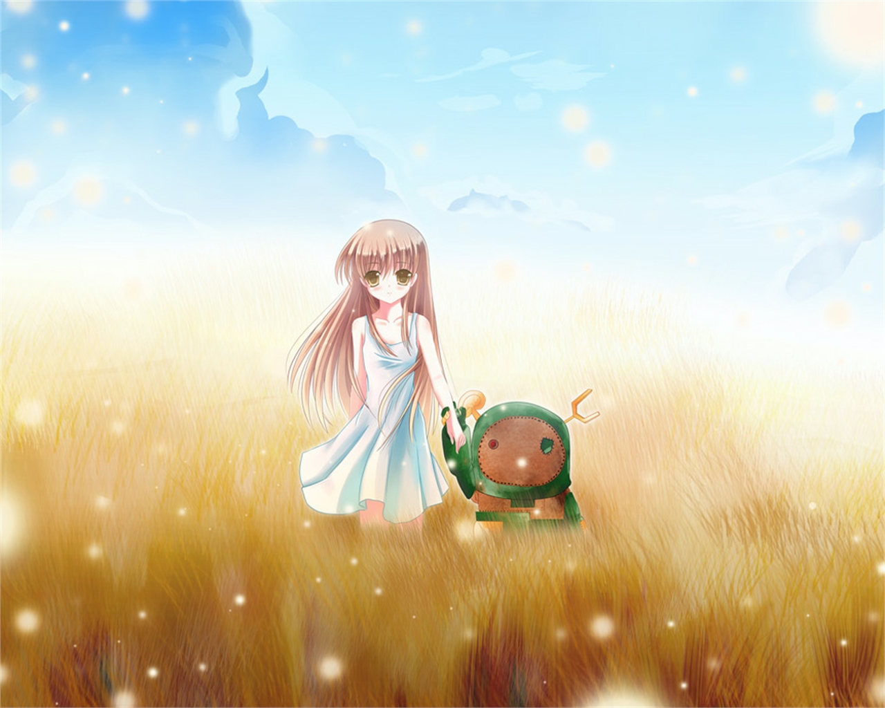 Girl from the Illusionary World HD Wallpaper