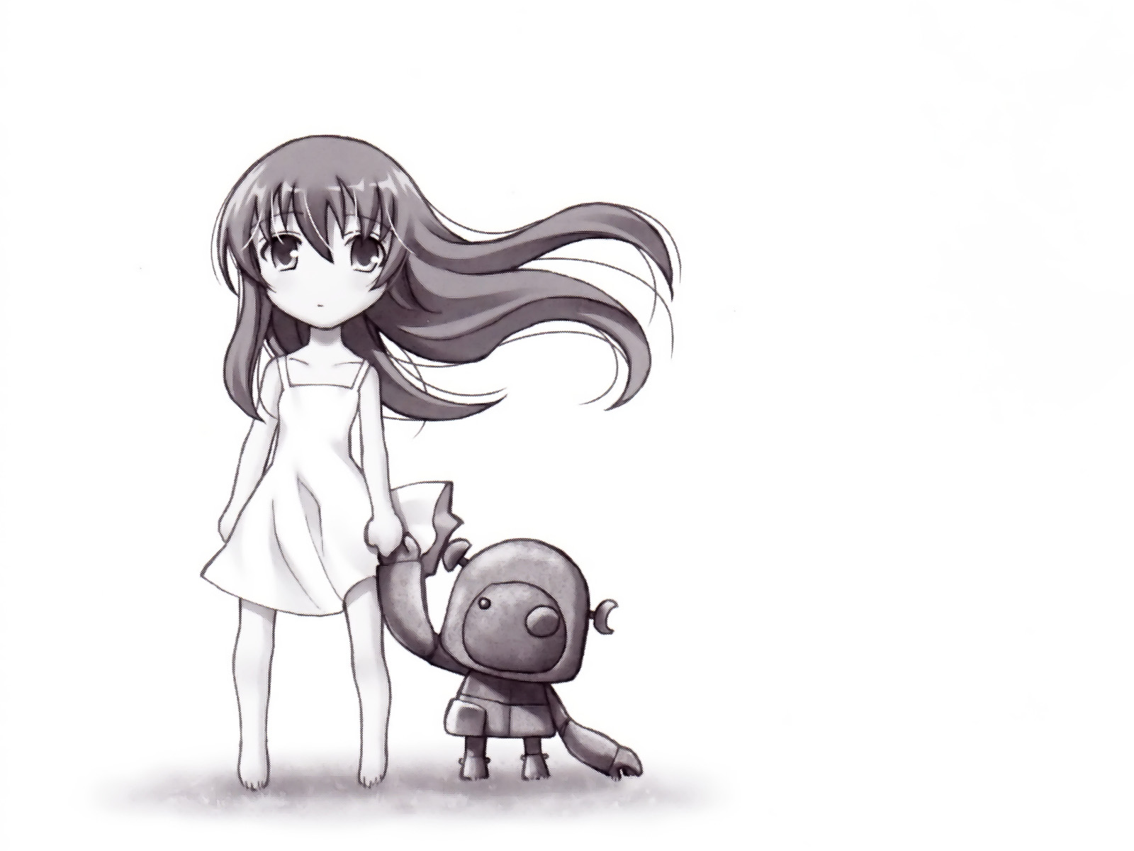 Girl from the Illusionary World HD Wallpaper