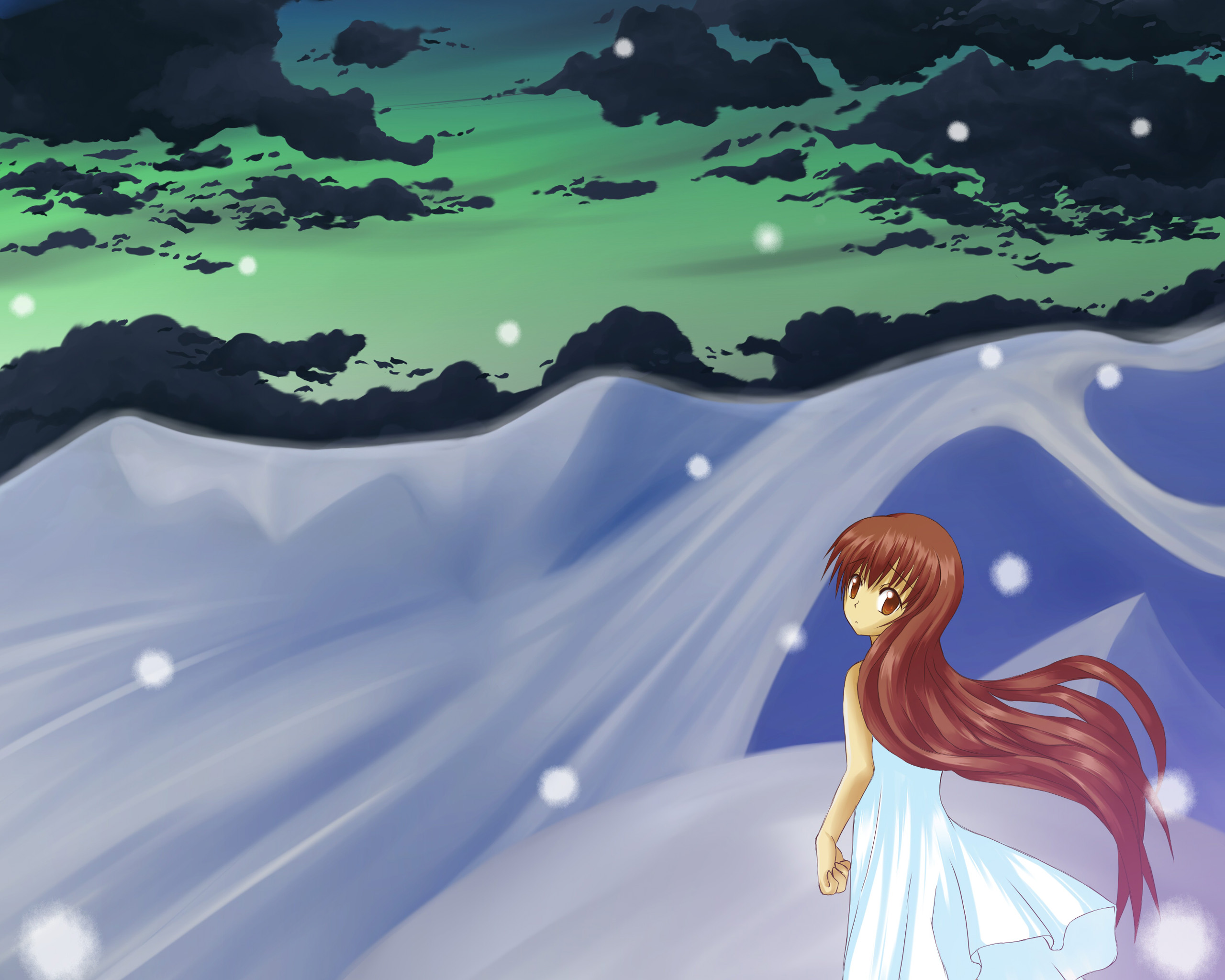 Girl from the Illusionary World HD Wallpaper