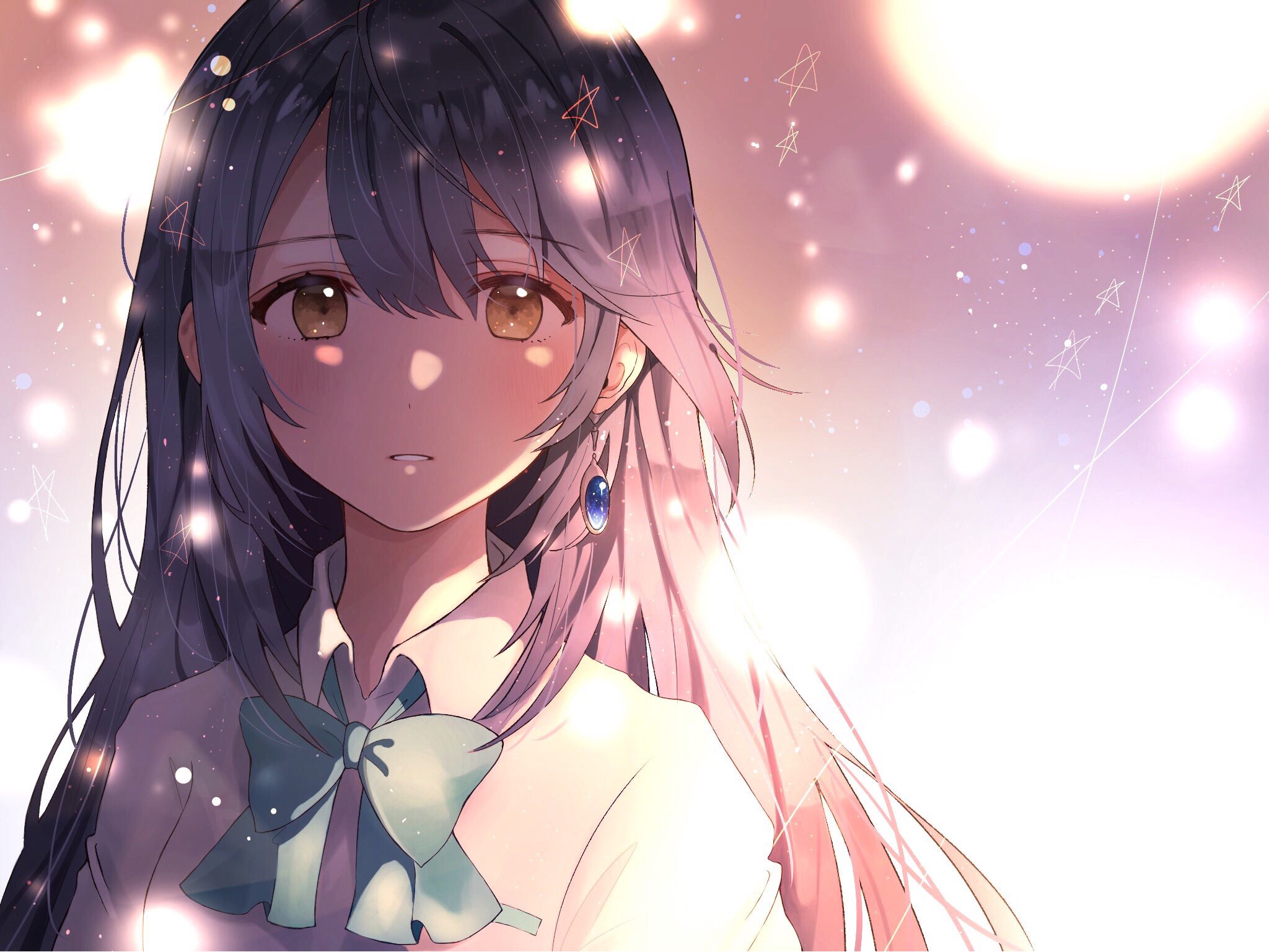 Hitomi Tsukishiro HD Wallpaper