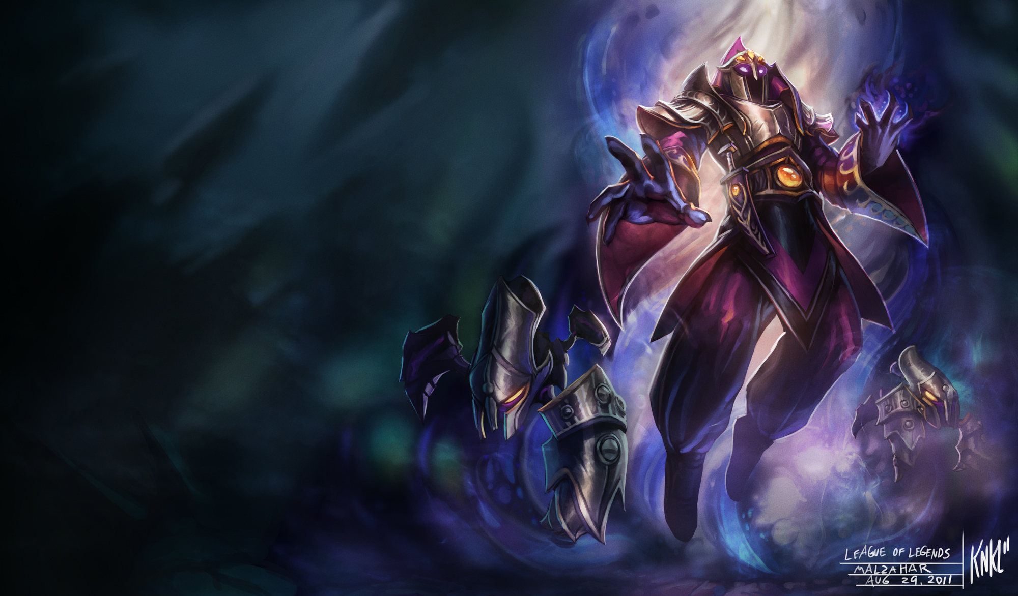 Malzahar from League of Legends HD Wallpaper