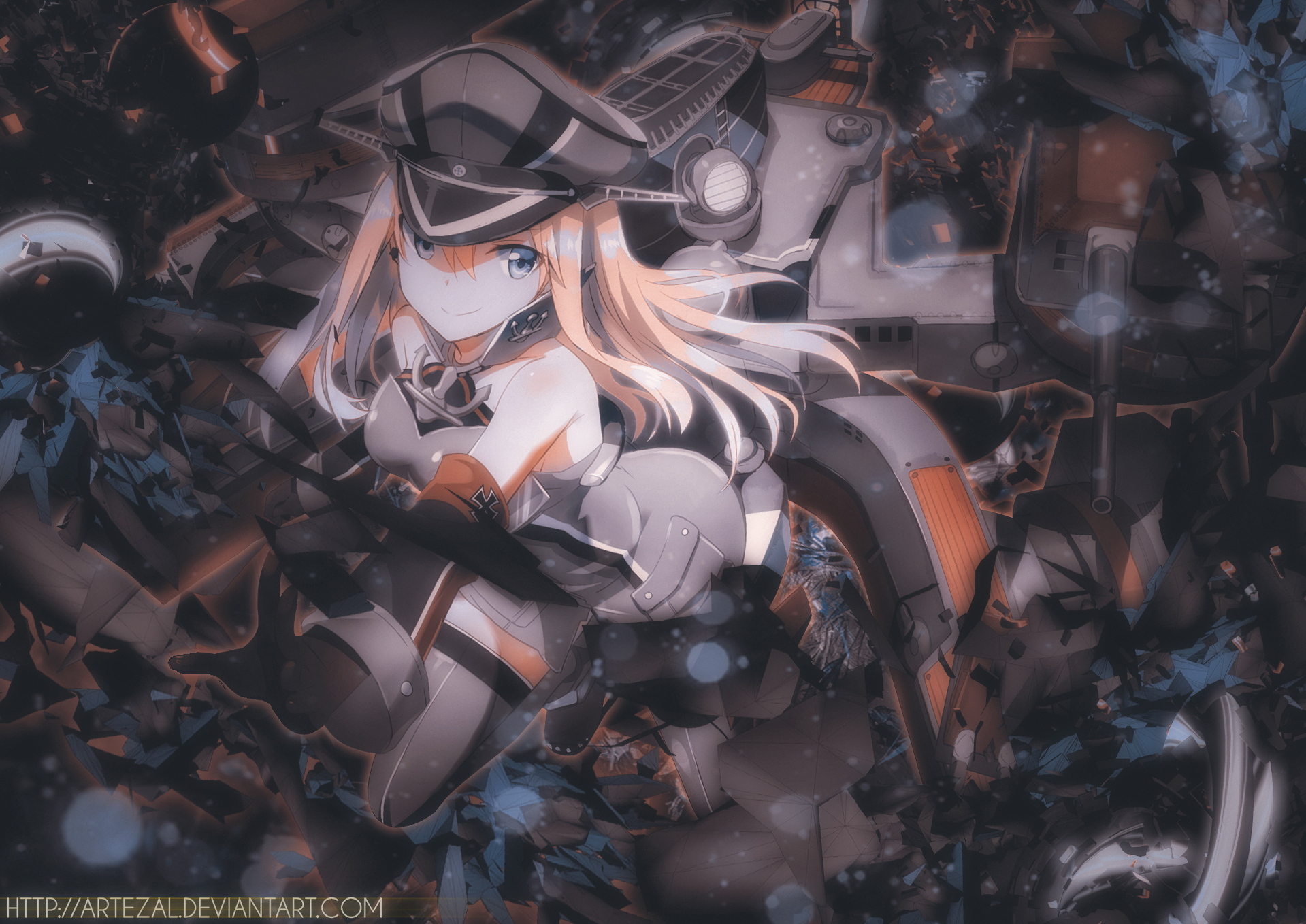 Bismarck from Kancolle HD Wallpaper