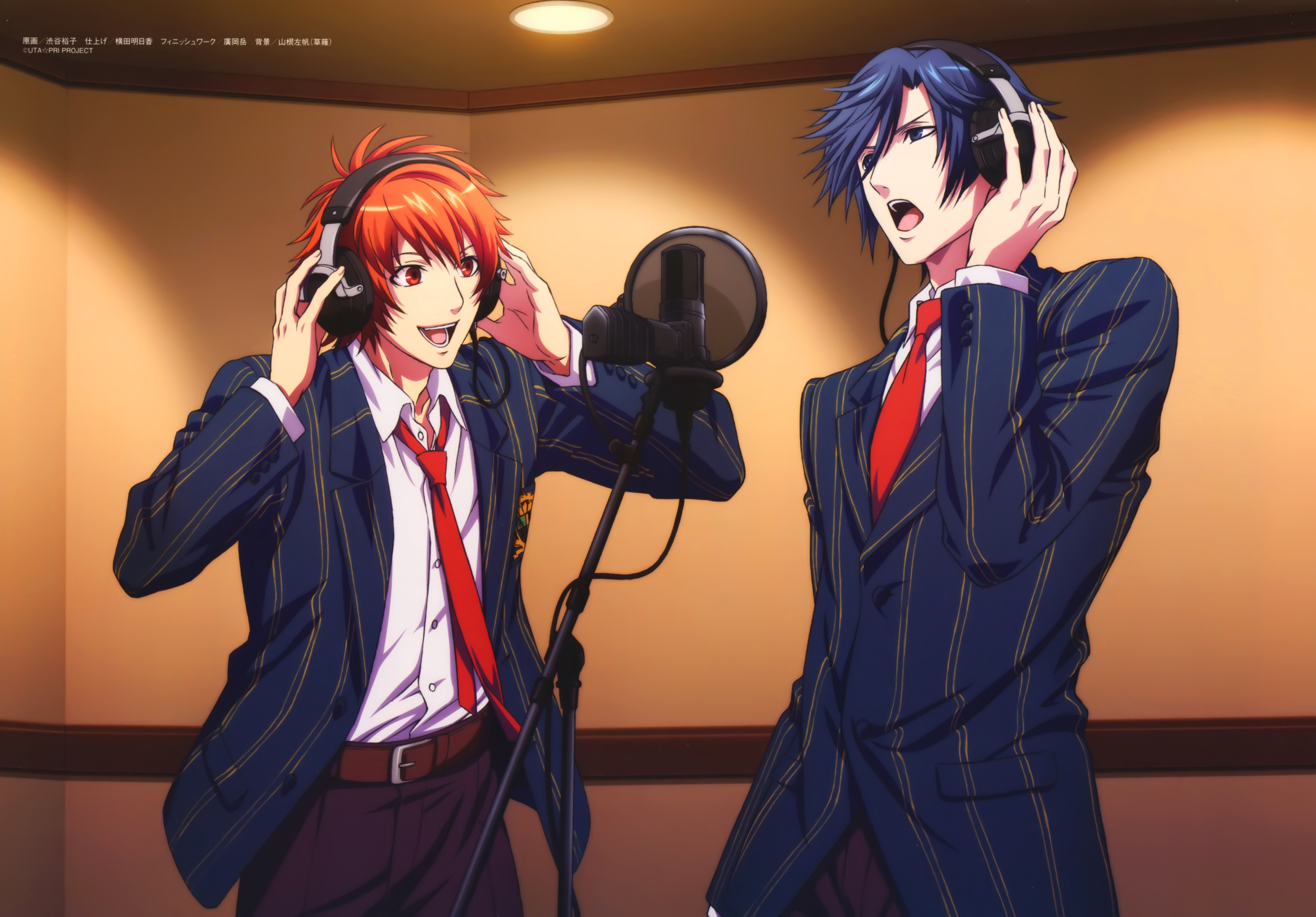 Ittoki Otoya and Camus from Uta no Prince-sama HD Wallpaper