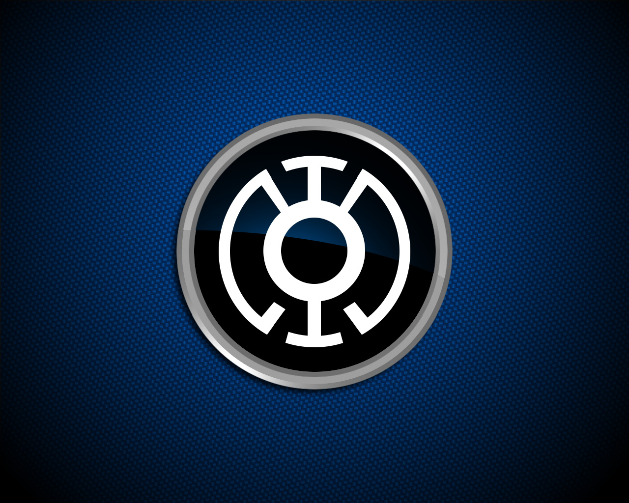 Blue Lantern symbol on a blue textured background HD Wallpaper