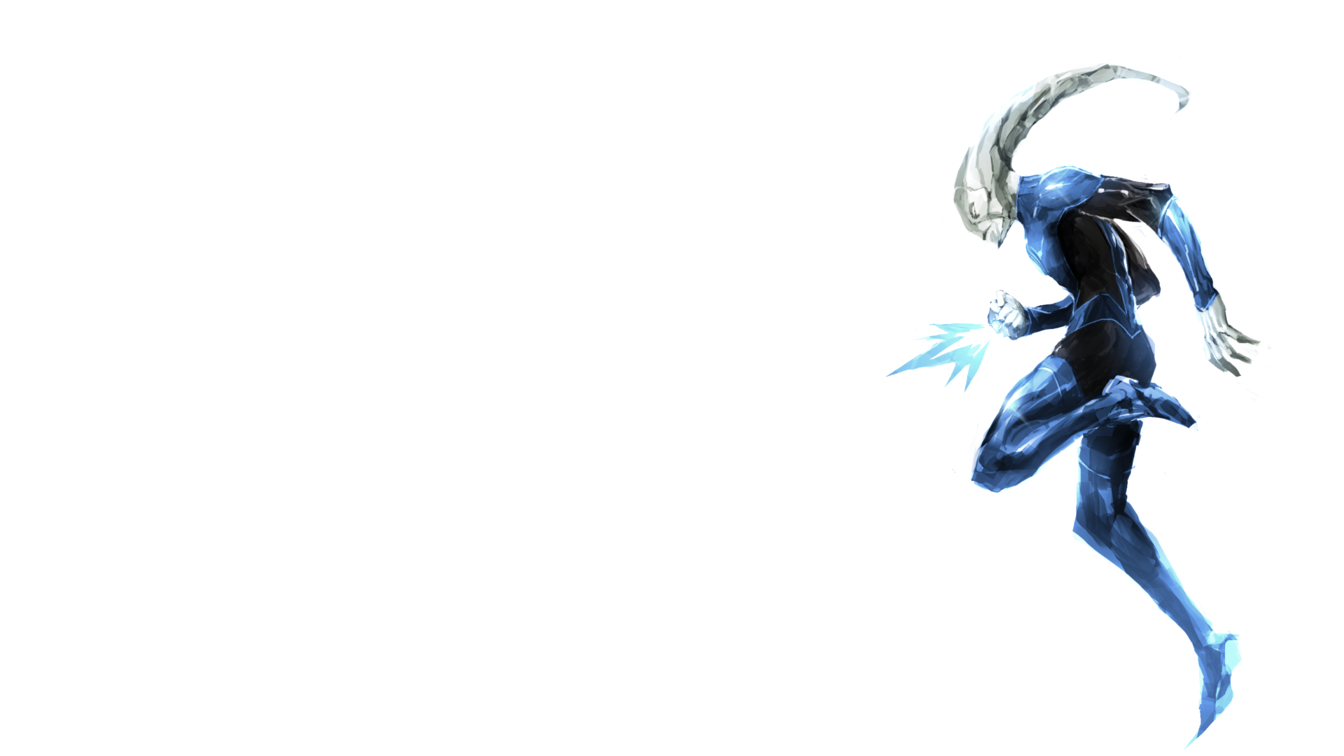 Blue Lantern character with ice powers HD Wallpaper