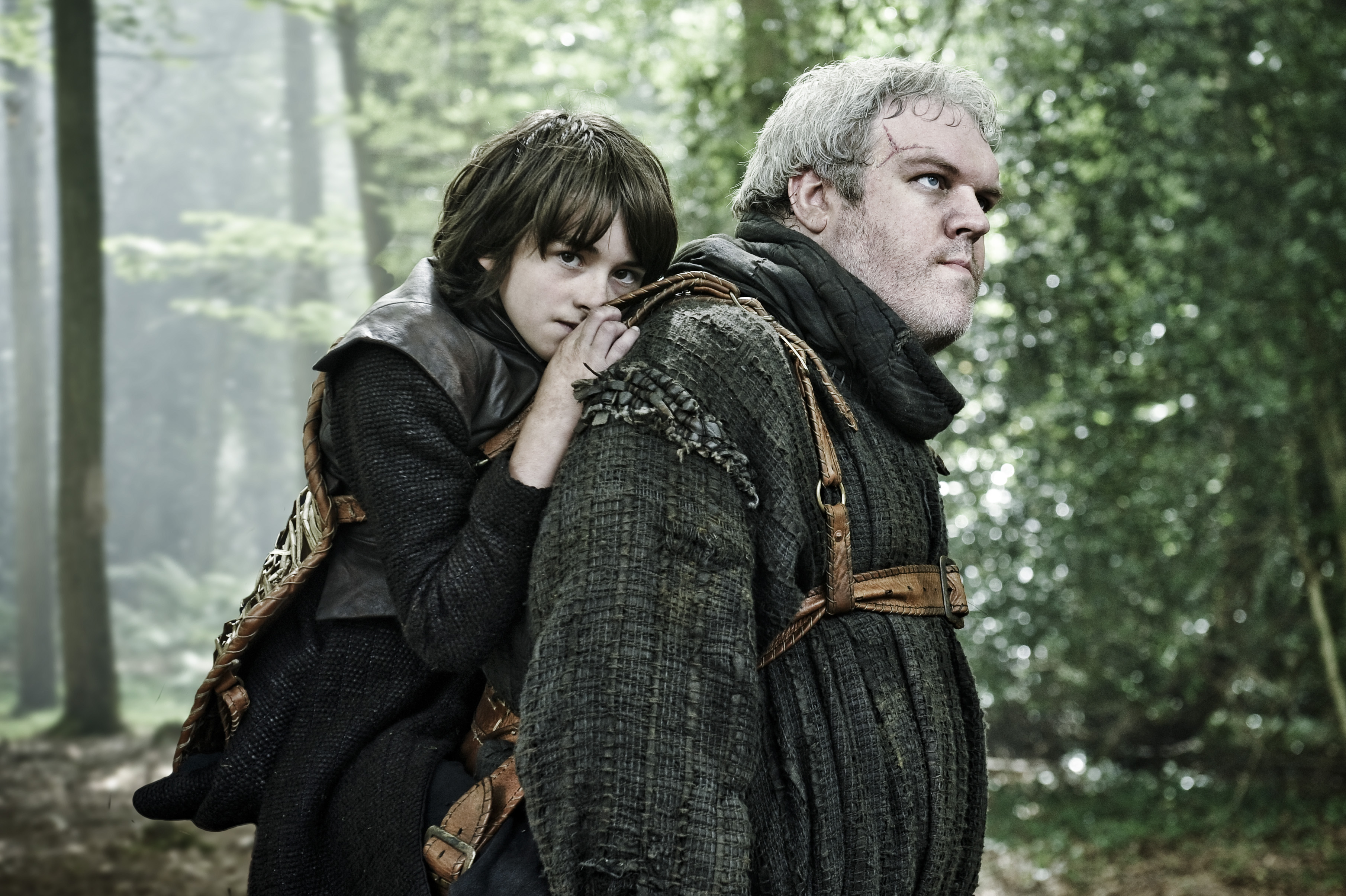 Bran Stark and Hodor from Game of Thrones HD Wallpaper