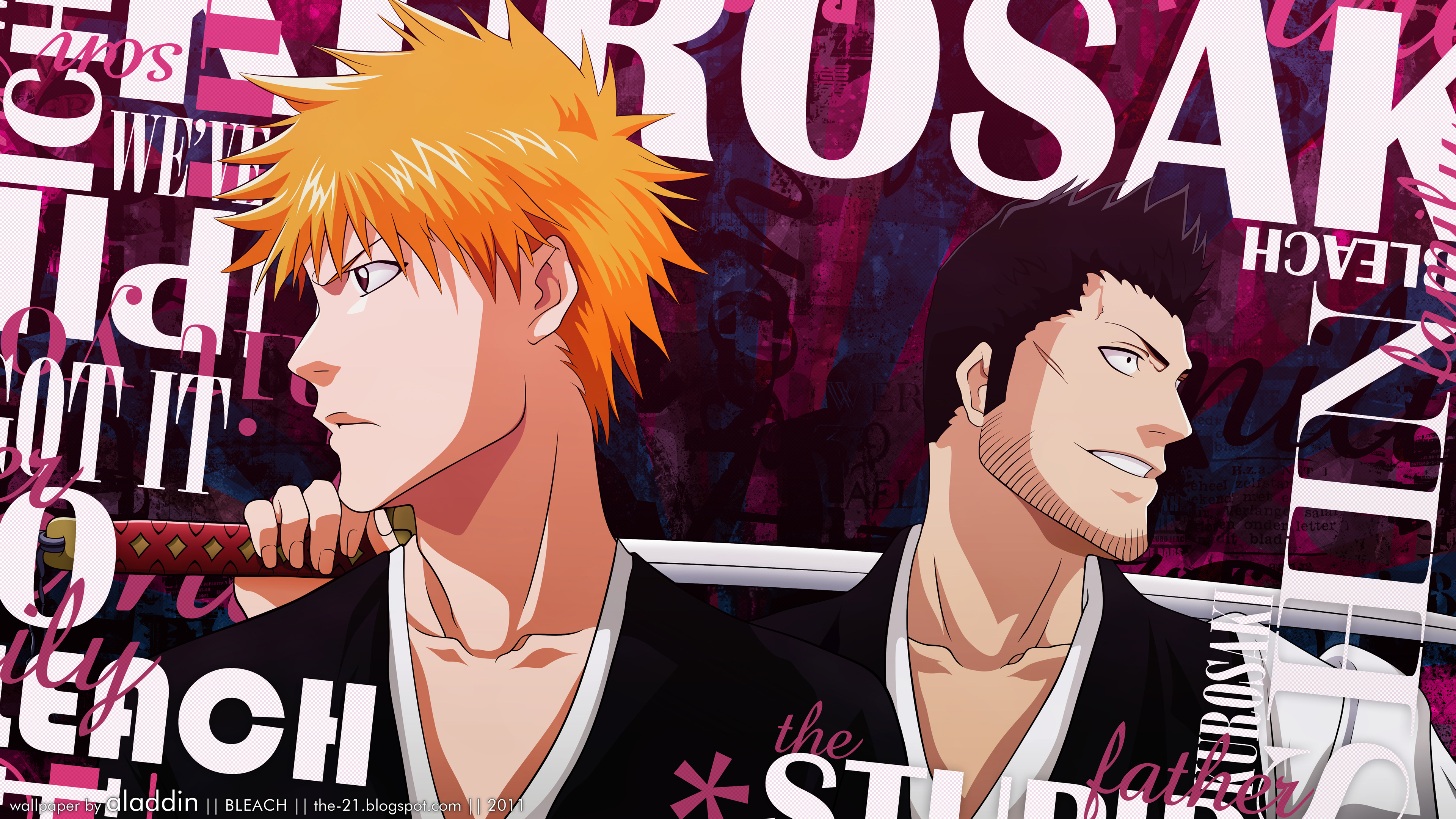 Isshin Kurosaki from Bleach HD Wallpaper