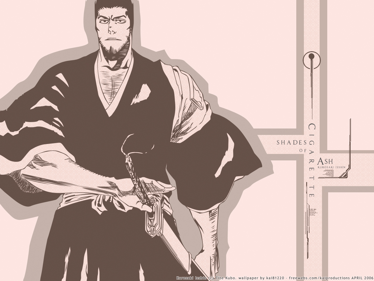 Isshin Kurosaki from Bleach HD Wallpaper