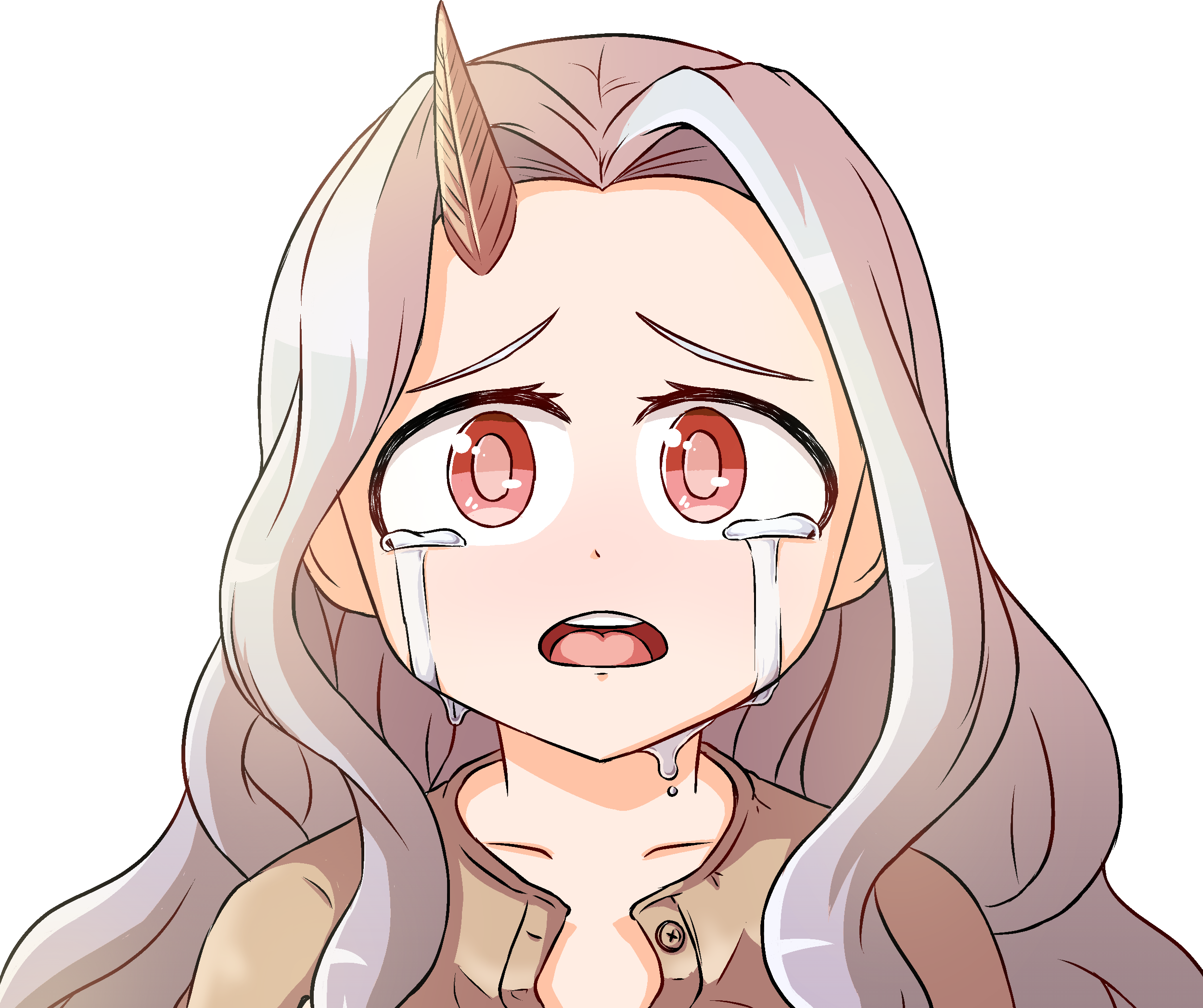 Eri from My Hero Academia crying HD Wallpaper
