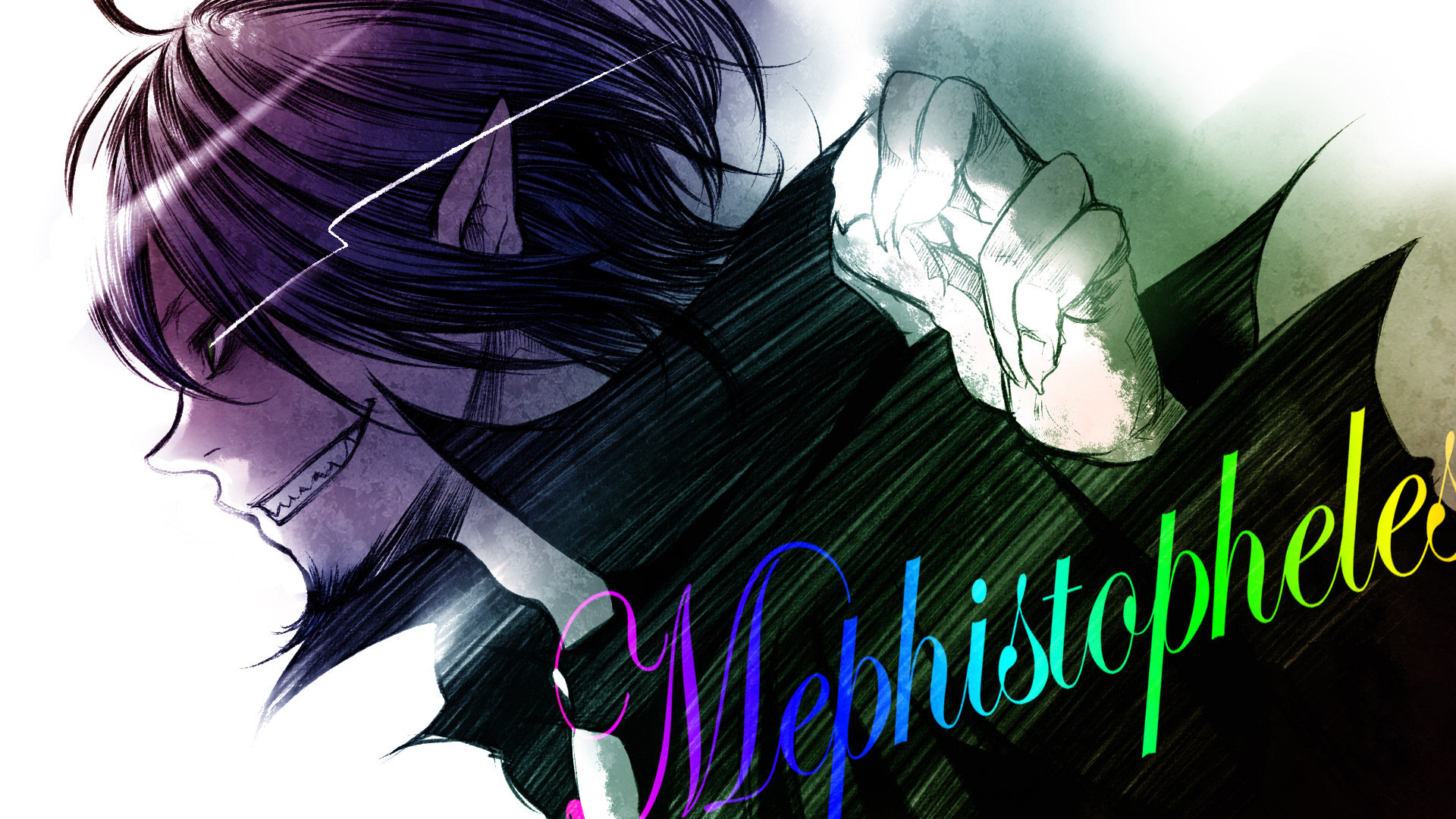Mephisto Pheles from The Blue Exorcist HD Wallpaper