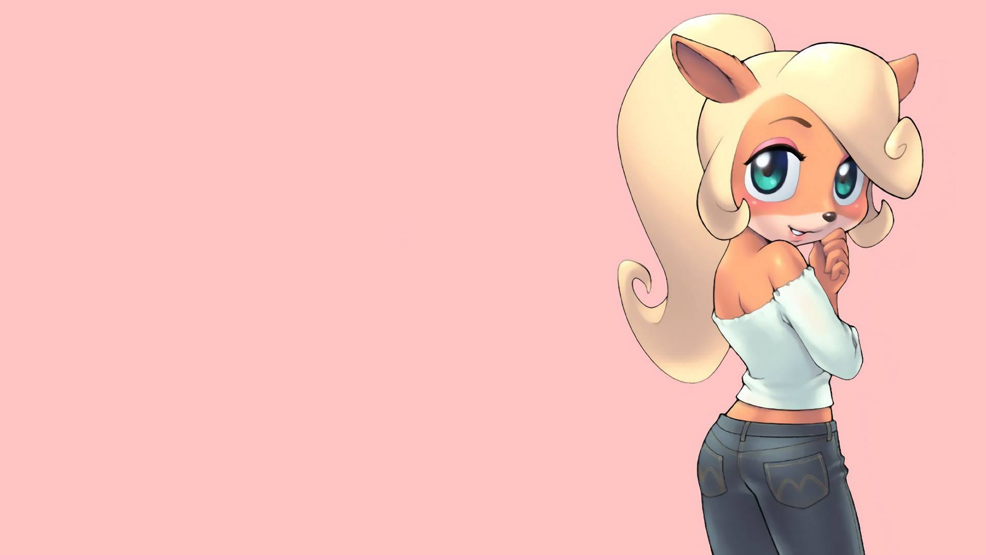 Coco Bandicoot from Crash Bandicoot HD Wallpaper