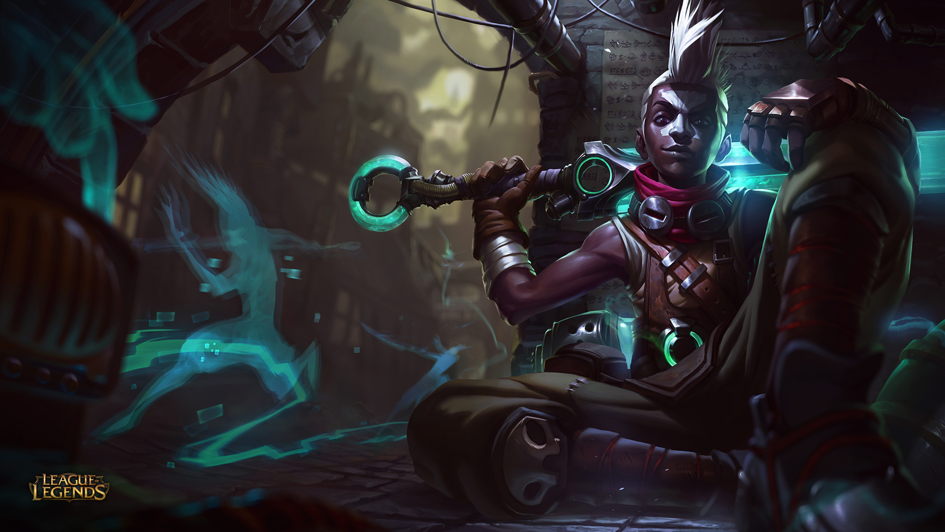 Ekko from League of Legends HD Wallpaper