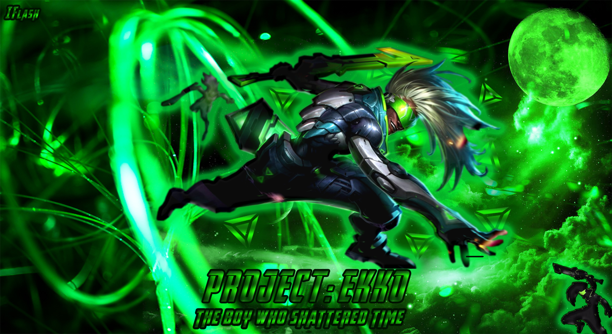 Project: Ekko The Boy Who Shattered Time from League of Legends HD Wallpaper
