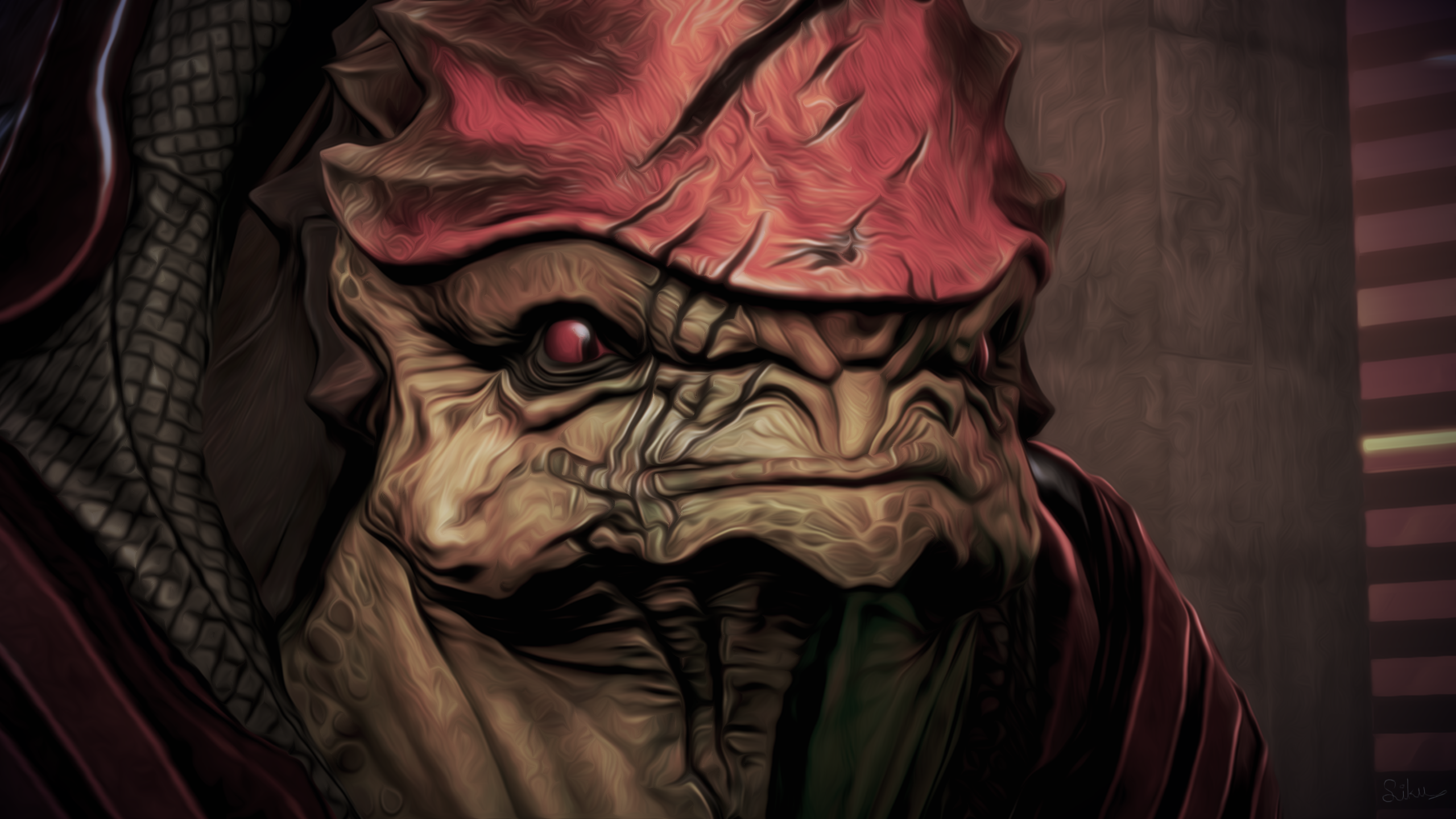 Urdnot Wrex from Mass Effect HD Wallpaper