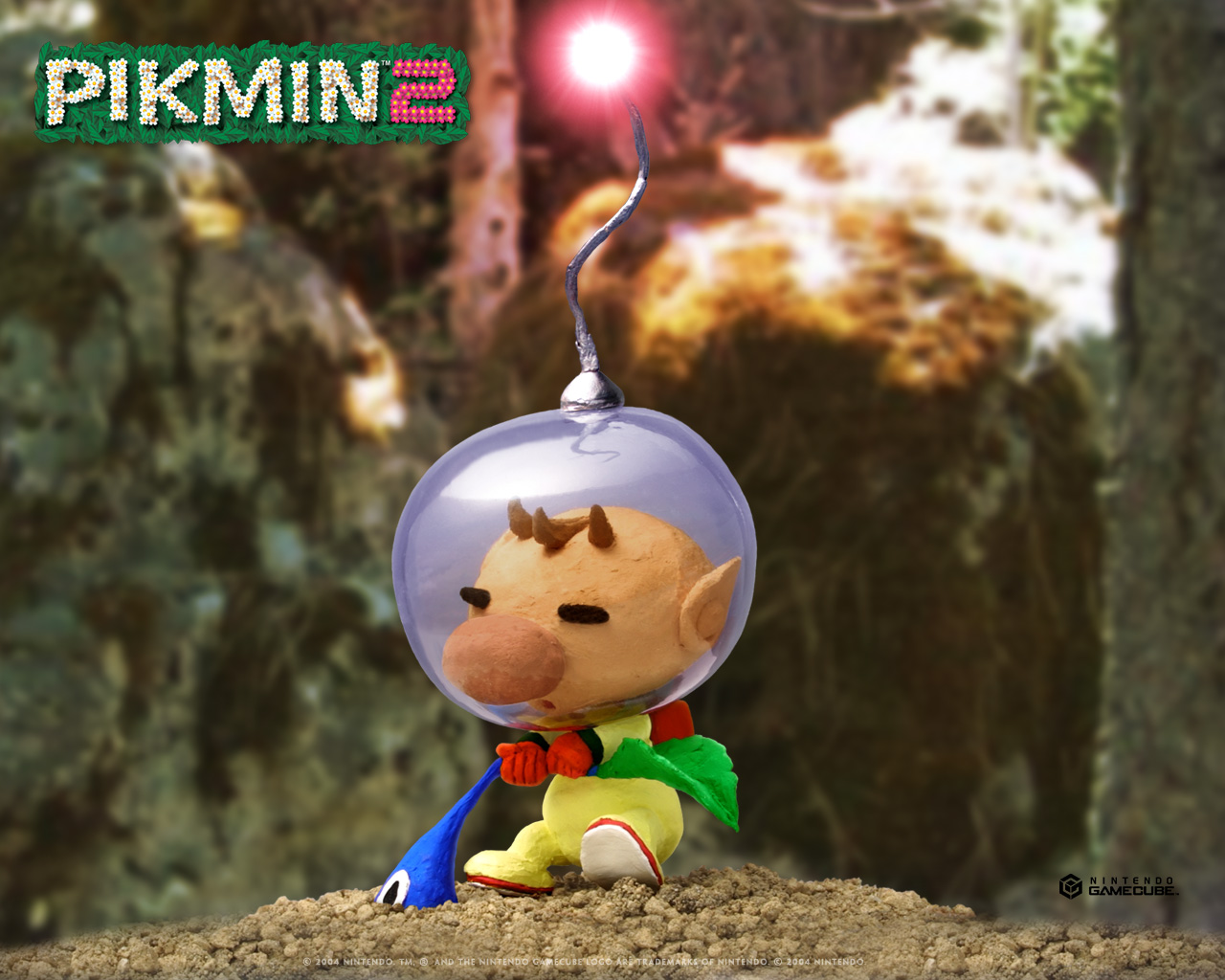 Captain Olimar from Pikmin 2 HD Wallpaper