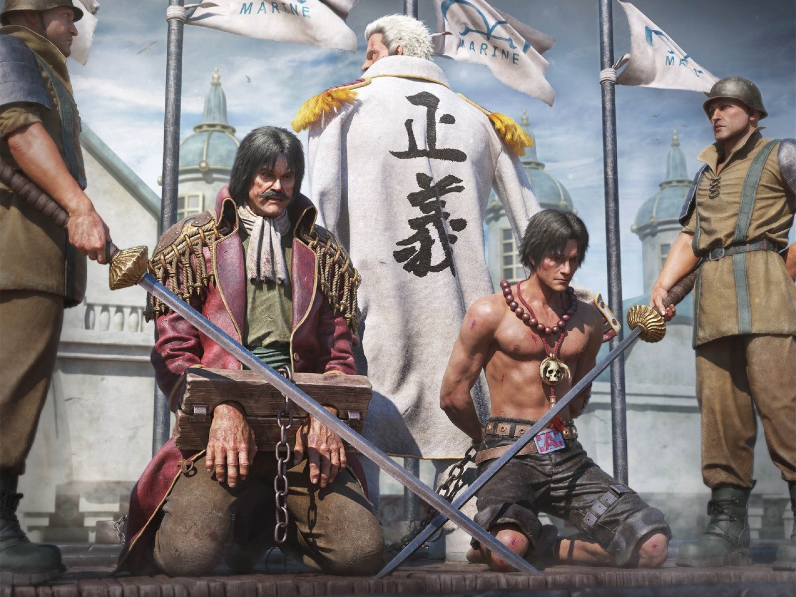 Gol D. Roger and Portgas D. Ace from One Piece HD Wallpaper