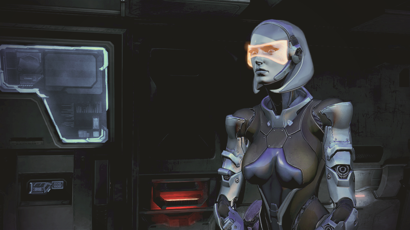 EDI from Mass Effect HD Wallpaper