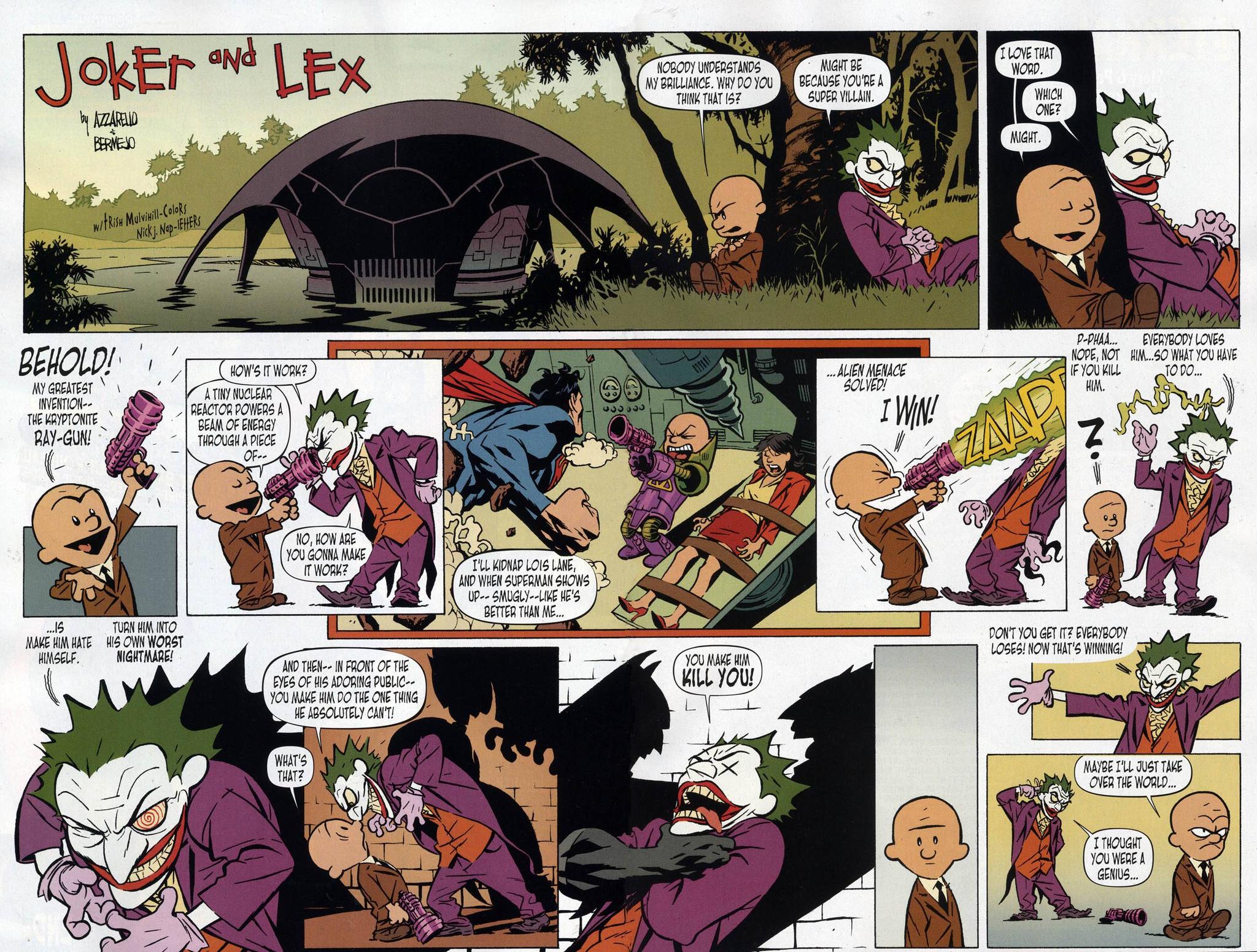 Joker and Lex Luthor from DC Comics HD Wallpaper