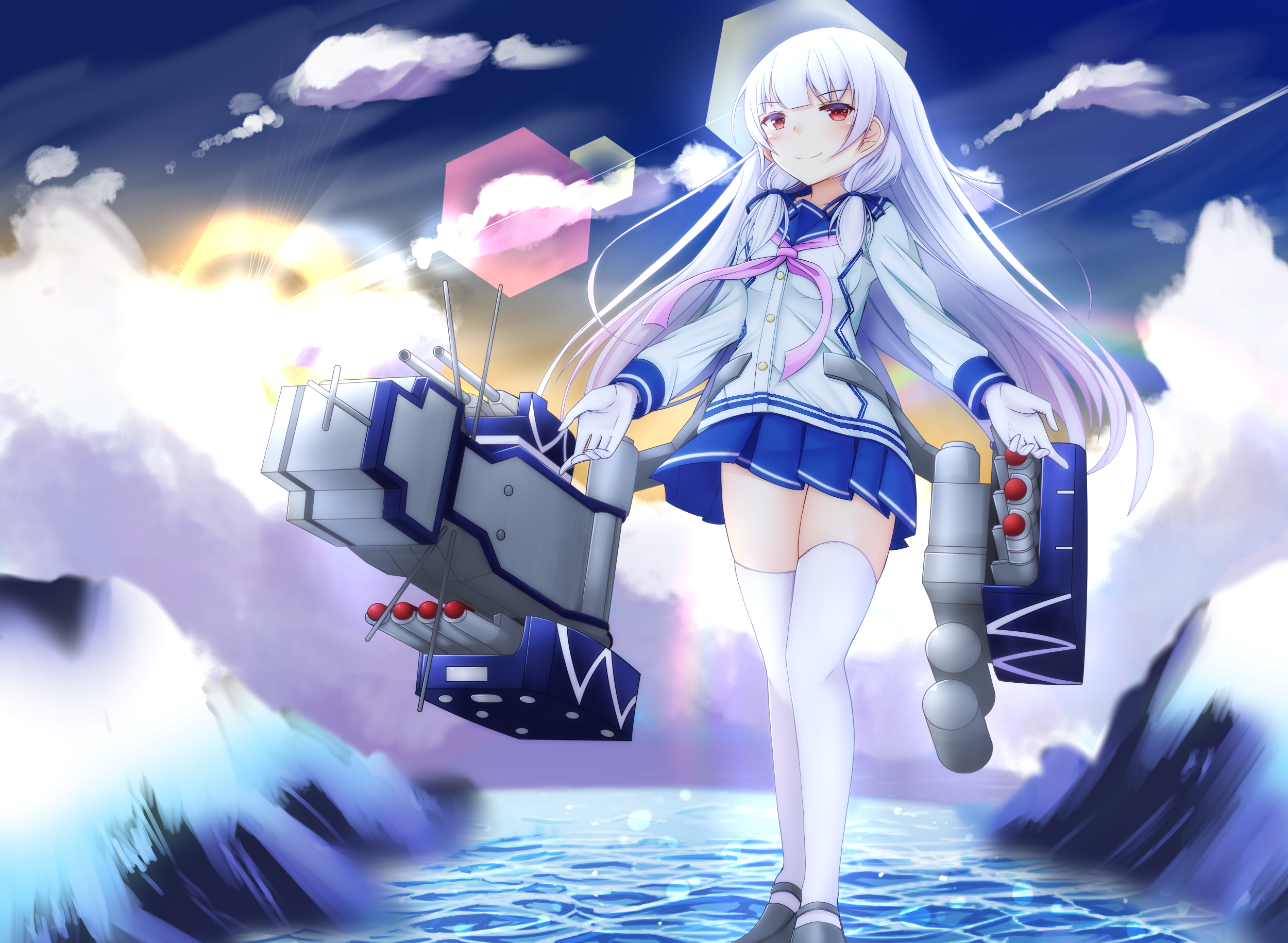 Isokaze from Kantai Collection HD Wallpaper