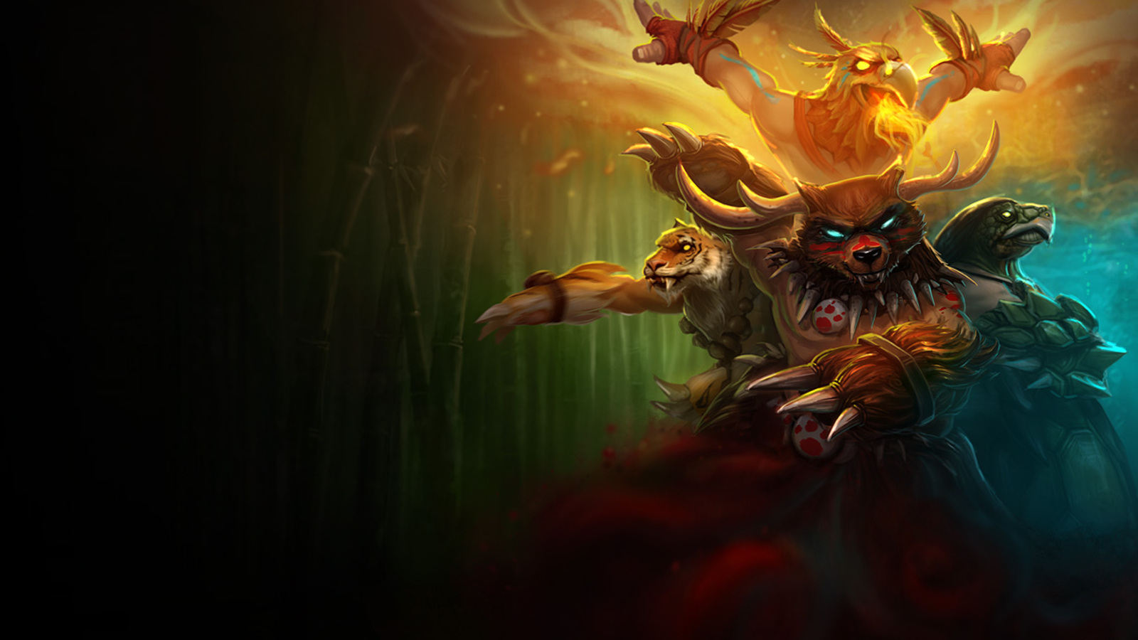 Udyr from League of Legends HD Wallpaper
