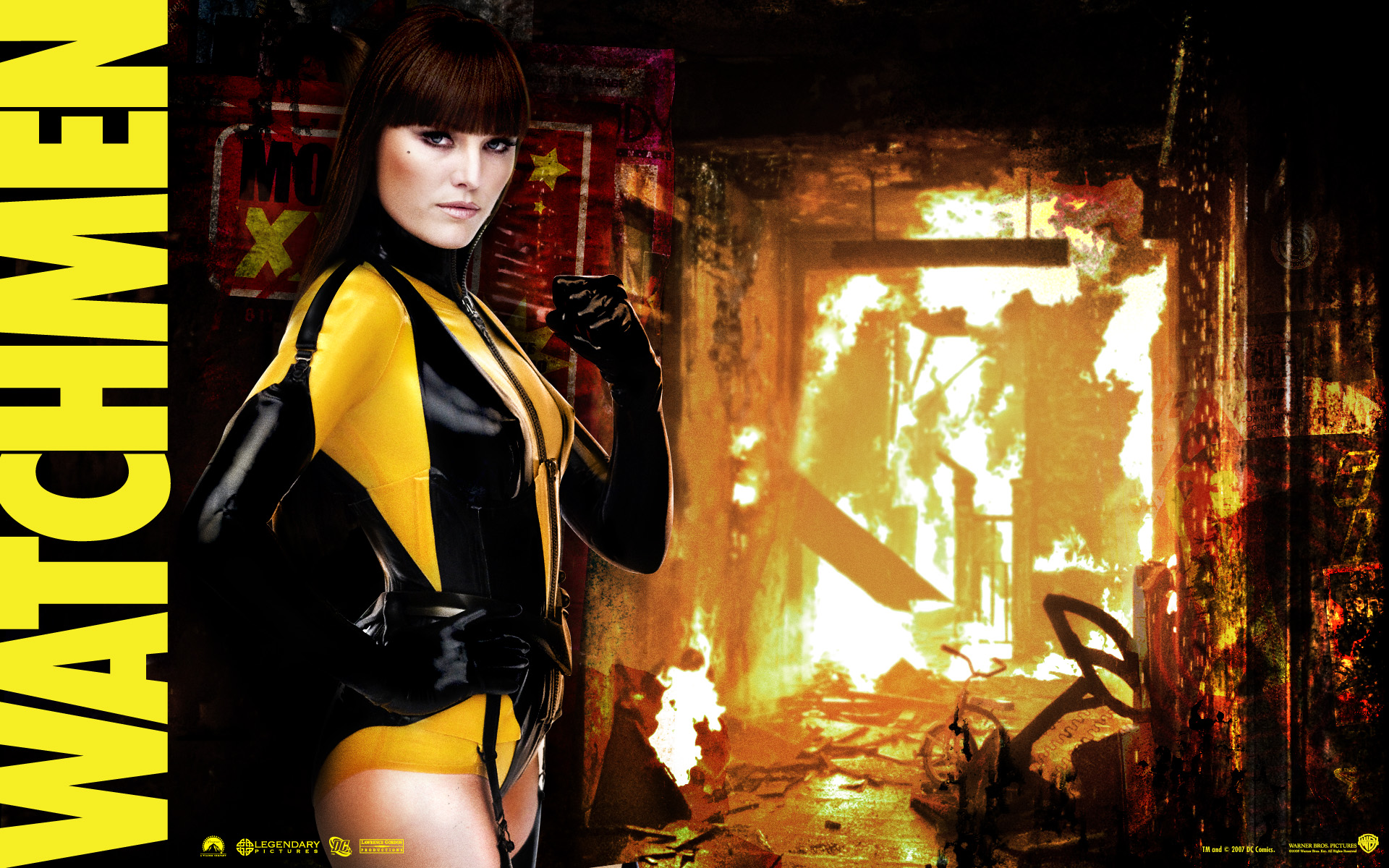 Silk Spectre from Watchmen HD Wallpaper