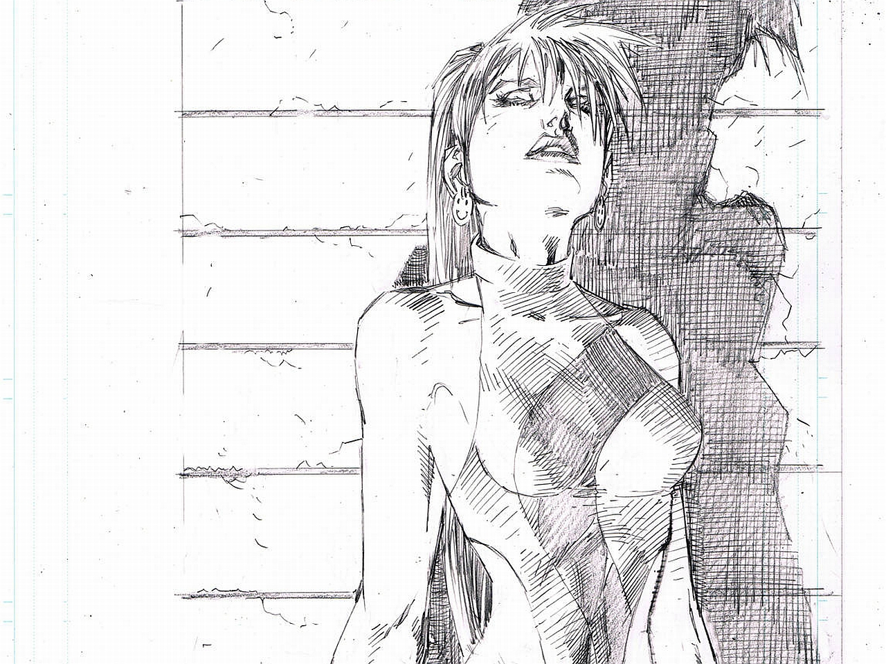 Silk Spectre from Watchmen HD Wallpaper
